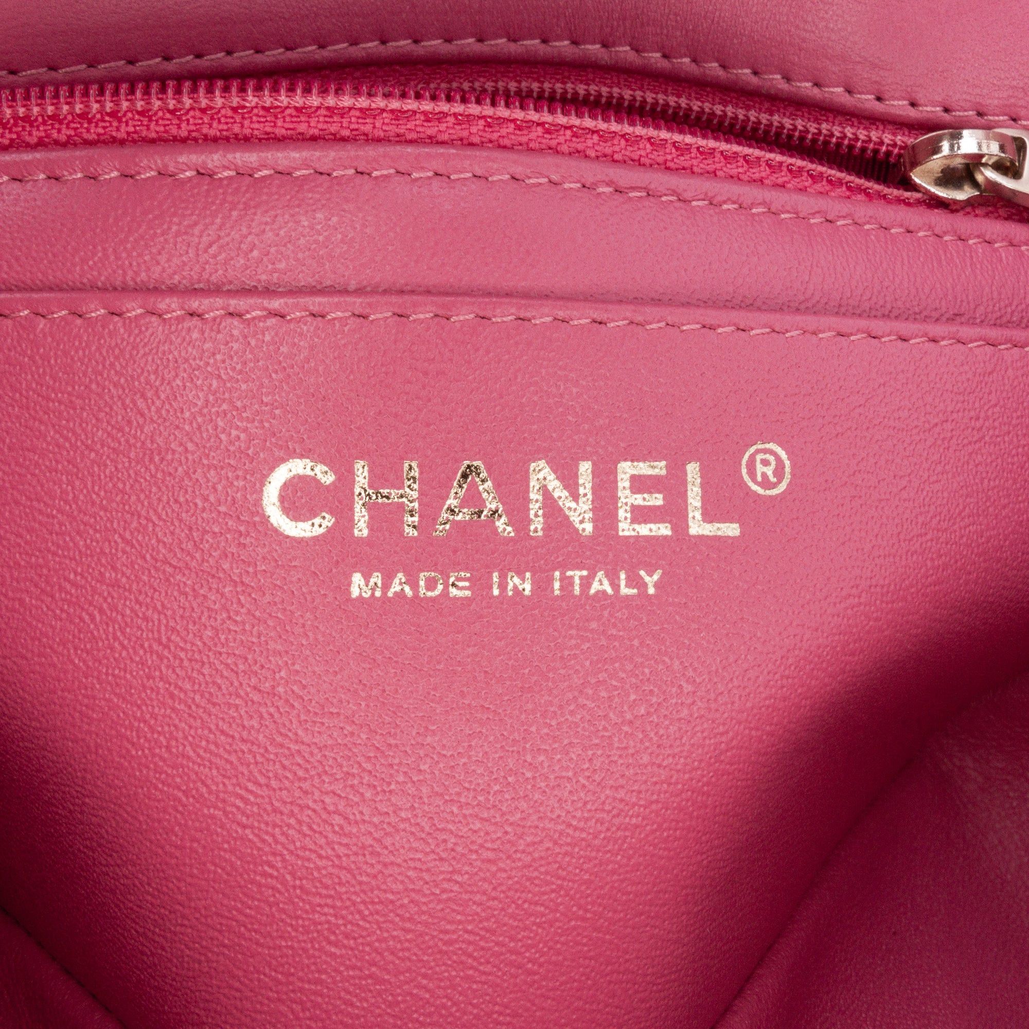 Chanel Chanel Mini Rectangular Classic Lambskin Single Flap Pink Size ONE SIZE - 5 Thumbnail