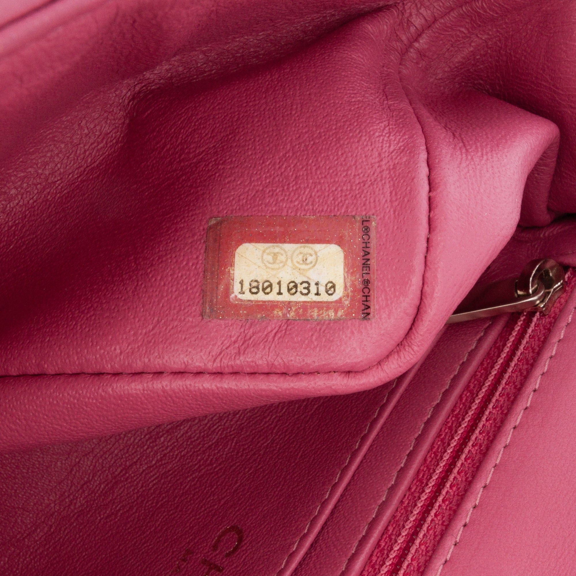 Chanel Chanel Mini Rectangular Classic Lambskin Single Flap Pink Size ONE SIZE - 6 Thumbnail