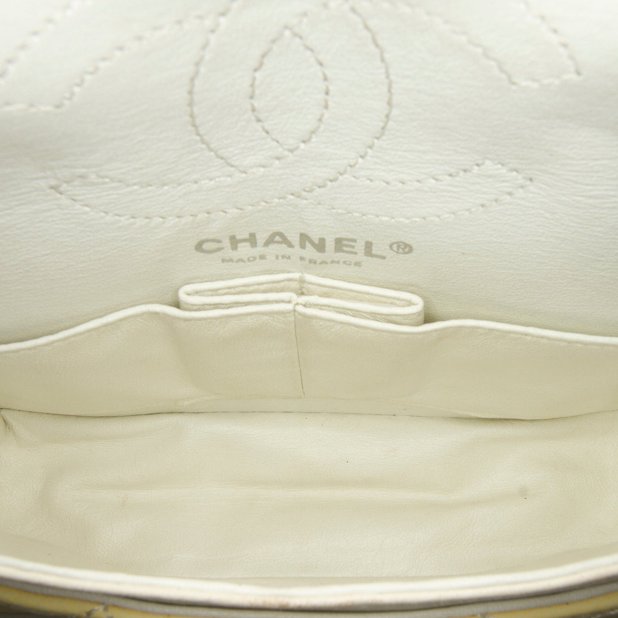 Chanel Chanel Mini Reissue Patent Flap Yellow Size ONE SIZE - 6 Thumbnail