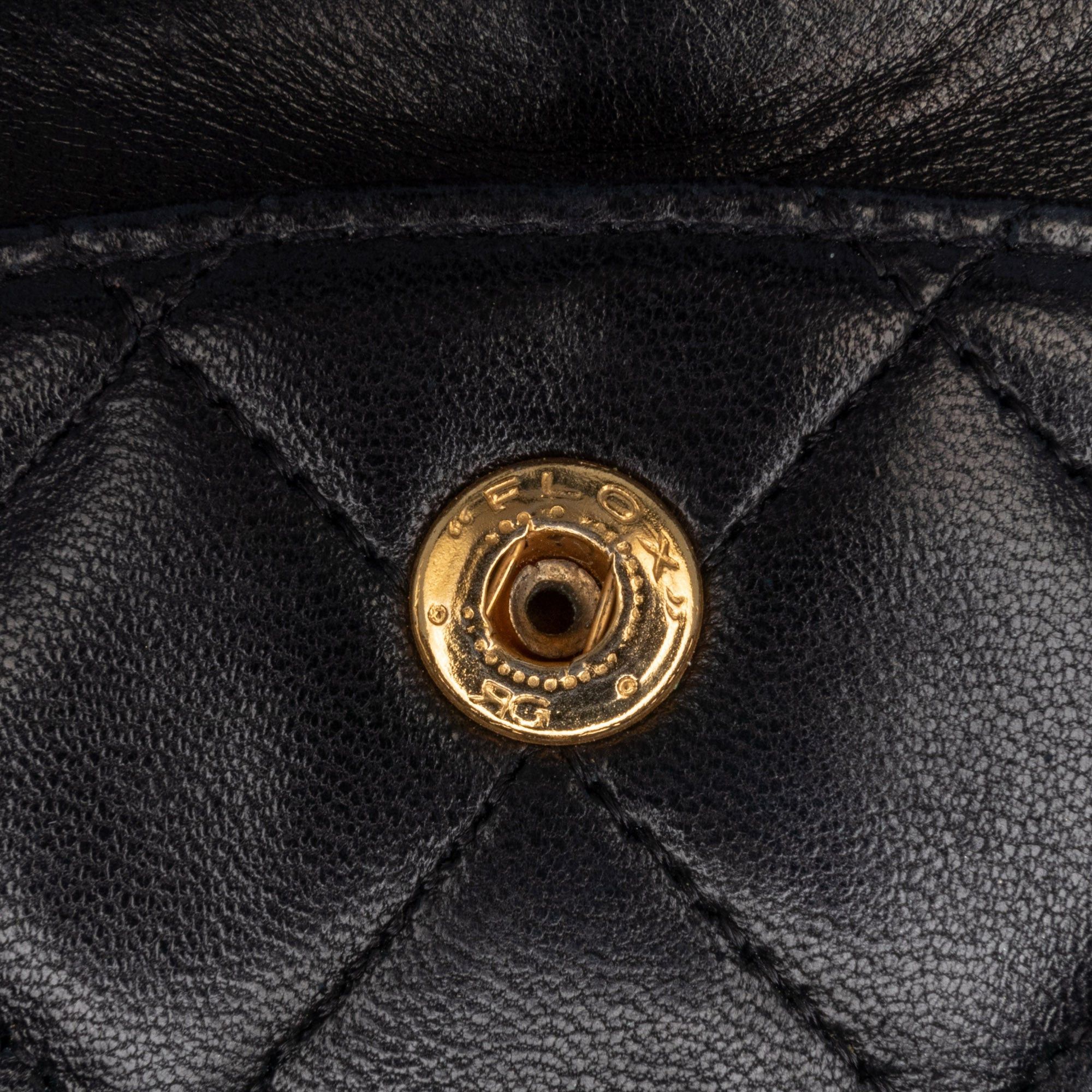 Chanel Chanel Small Classic Lambskin Double Flap Black Size ONE SIZE - 9 Thumbnail