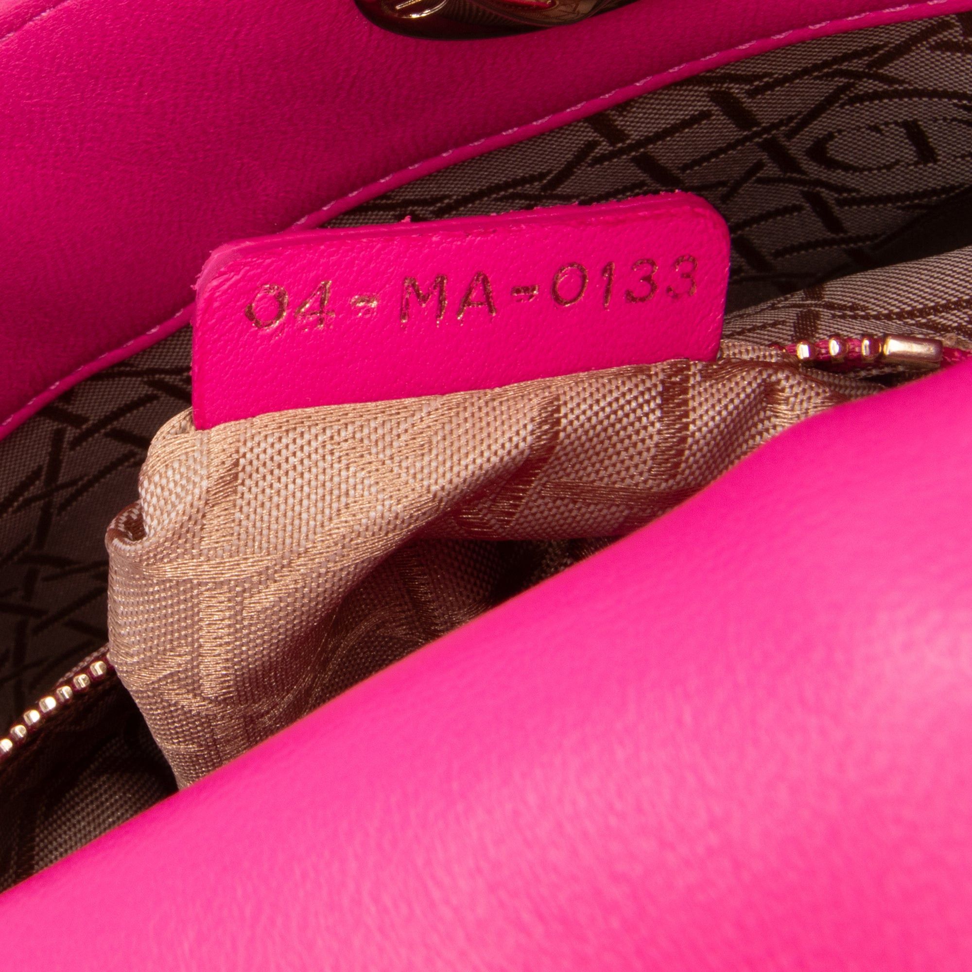 Dior Dior Mini Lambskin Cannage Lady Dior Pink Size ONE SIZE - 6 Thumbnail