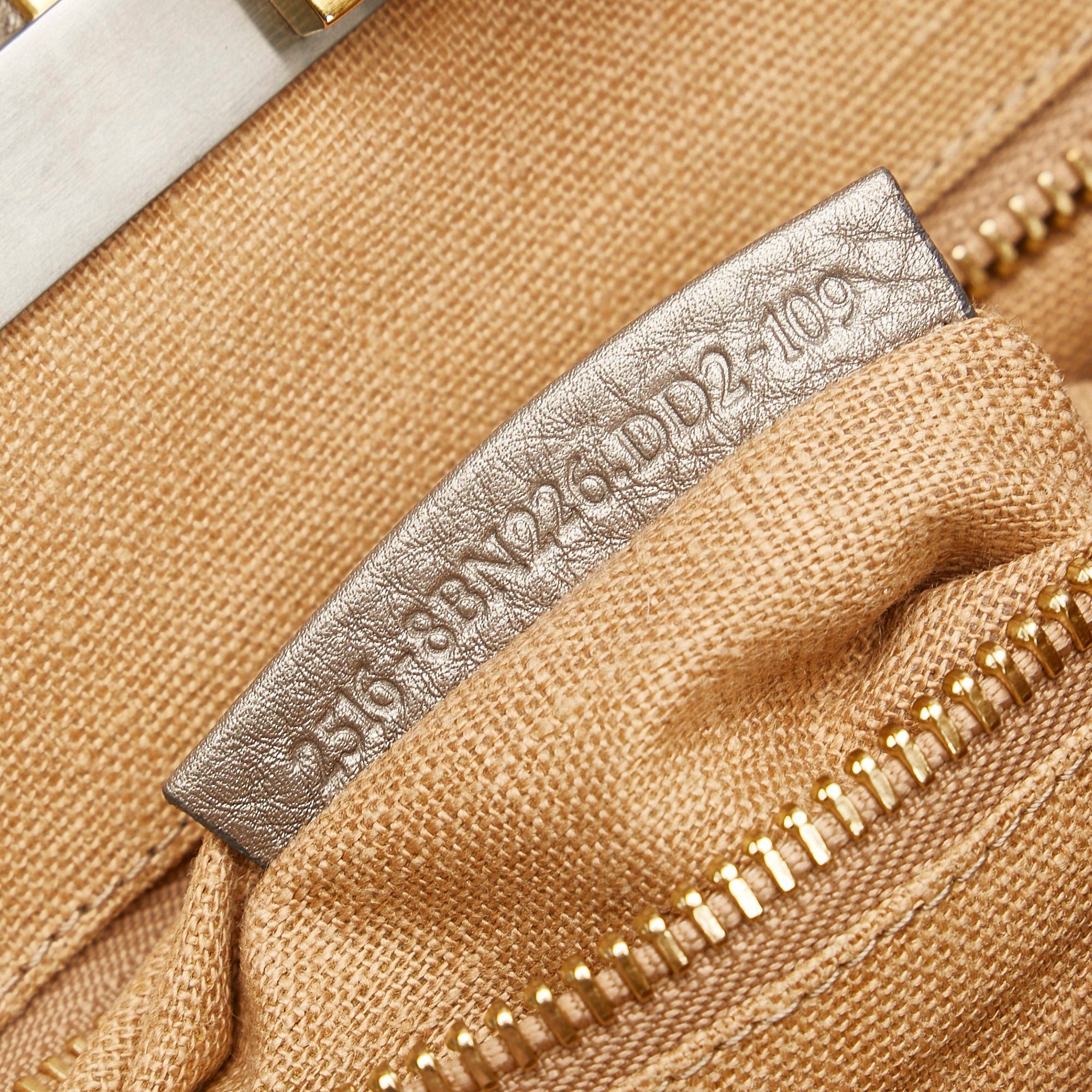 Fendi Fendi Medium Selleria Peekaboo Silver Size ONE SIZE - 7 Thumbnail