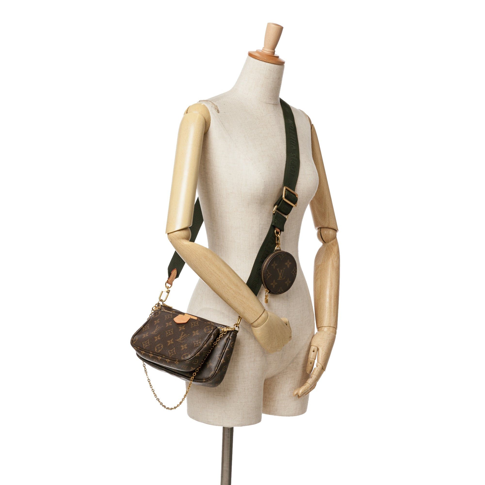 Louis Vuitton Louis Vuitton Monogram Multi Pochette Accessories Brown Size ONE SIZE - 8 Thumbnail