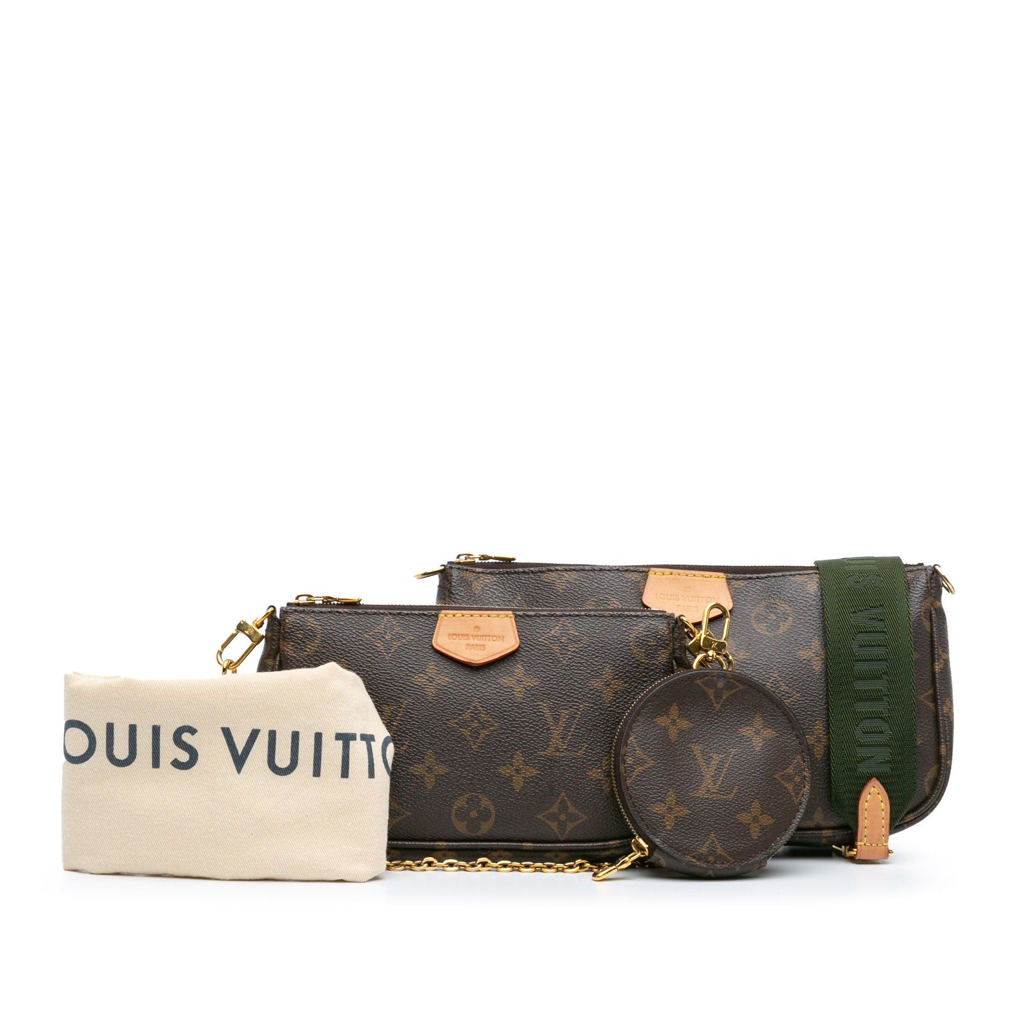 Louis Vuitton Louis Vuitton Monogram Multi Pochette Accessories Brown Size ONE SIZE - 9 Thumbnail