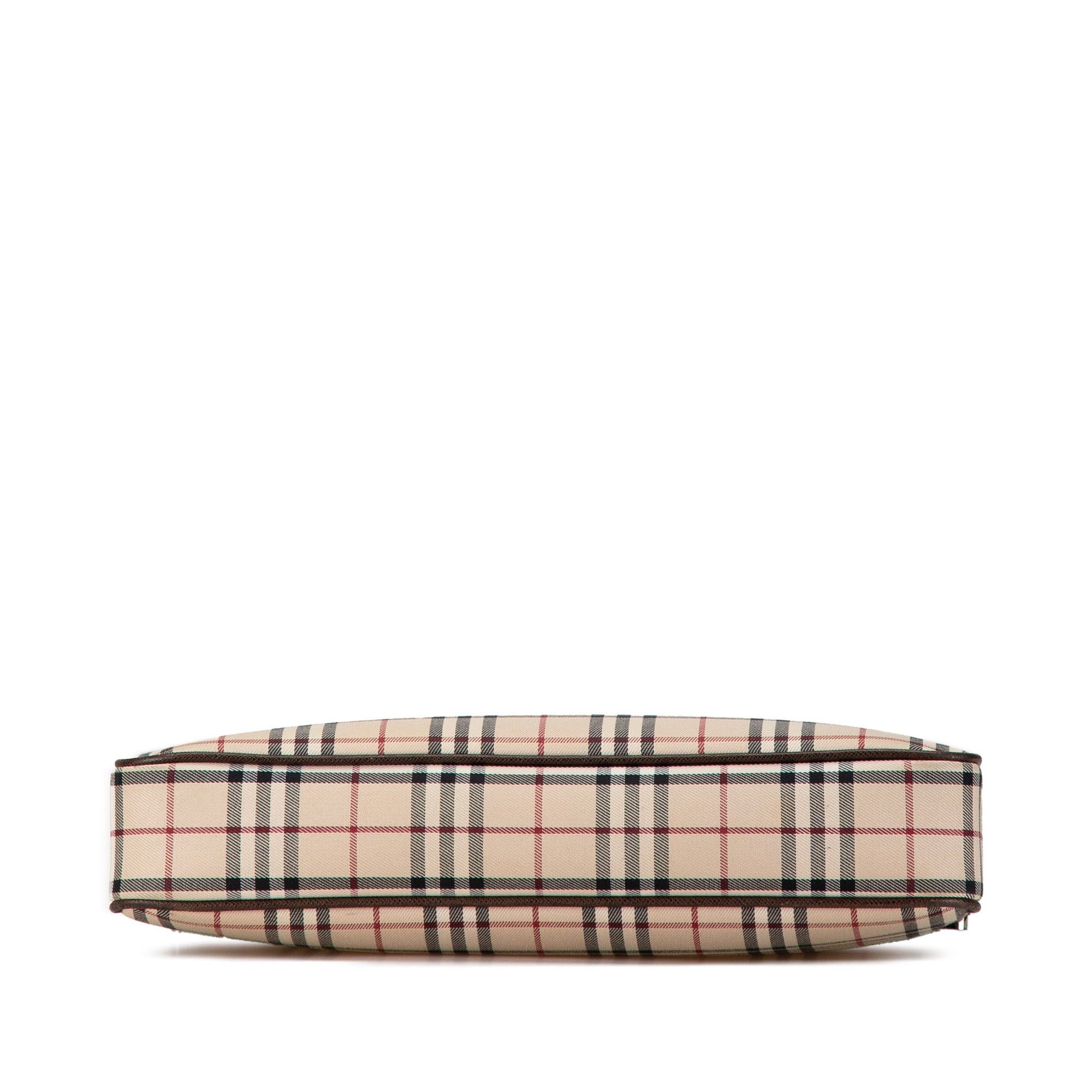 Burberry Burberry House Check Canvas Crossbody Brown Size ONE SIZE - 3 Thumbnail