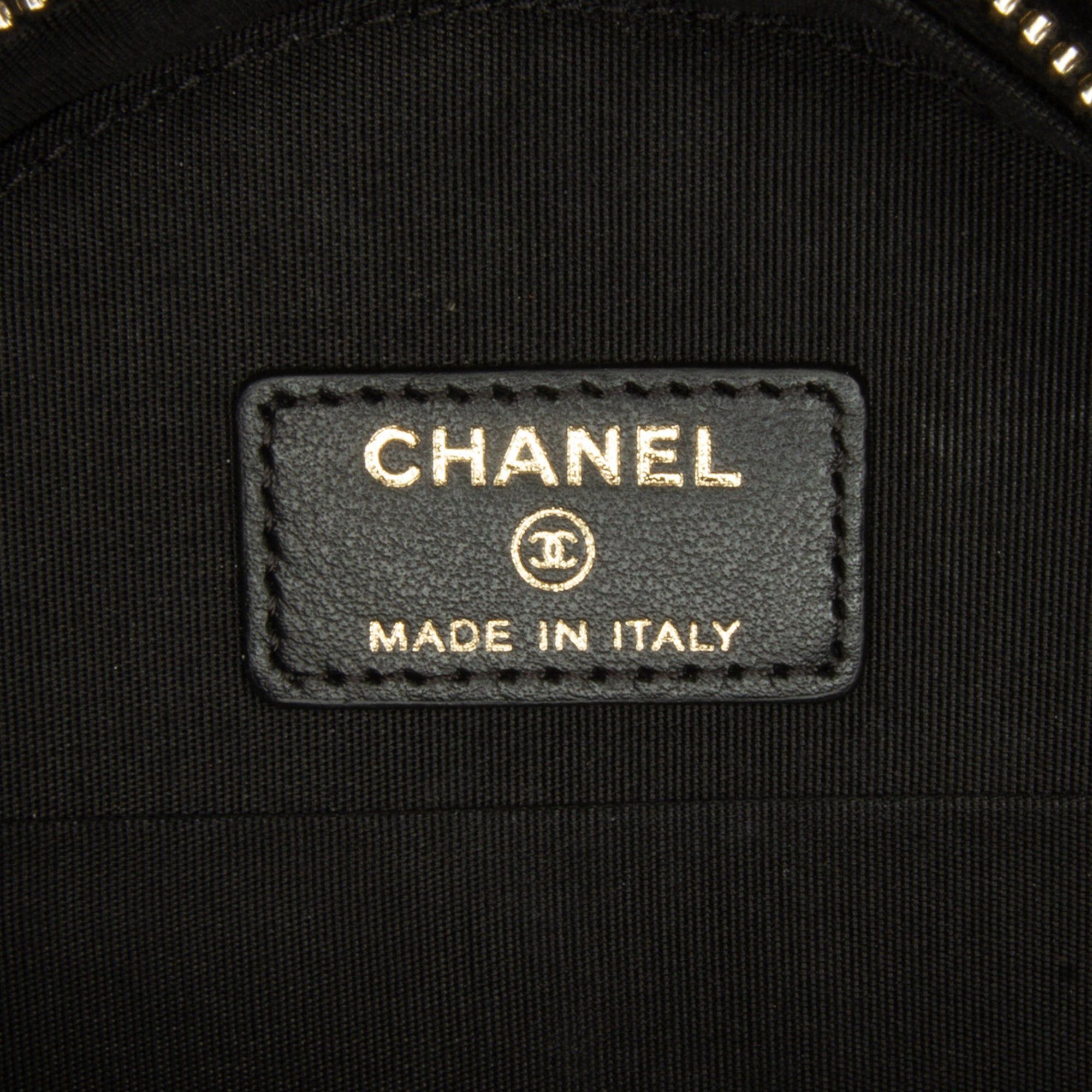 Chanel Chanel Velvet Pearl Sequin Round Crossbody Black Size ONE SIZE - 7 Thumbnail