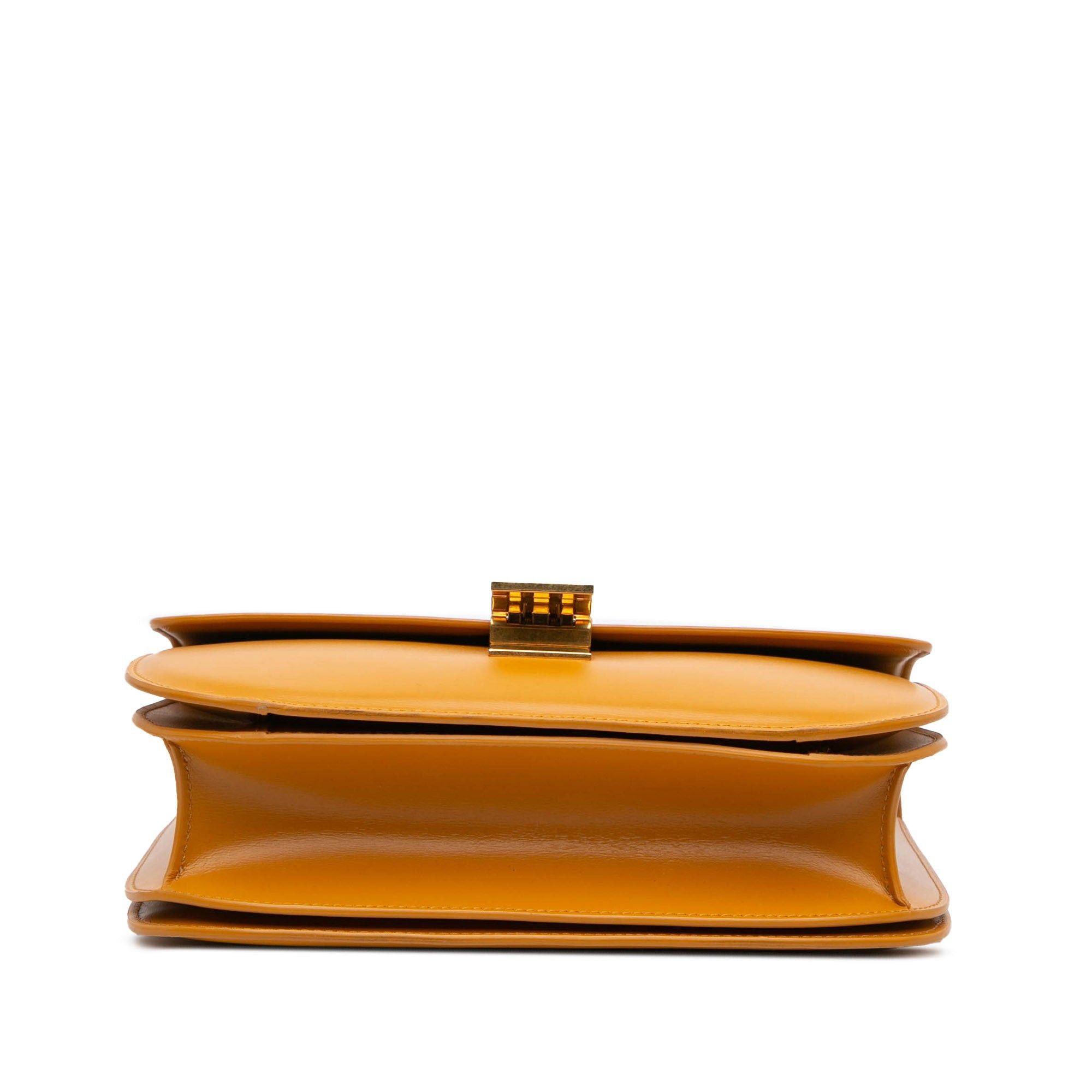 Celine Celine Medium Calfskin Classic Box Brown Size ONE SIZE - 3 Thumbnail
