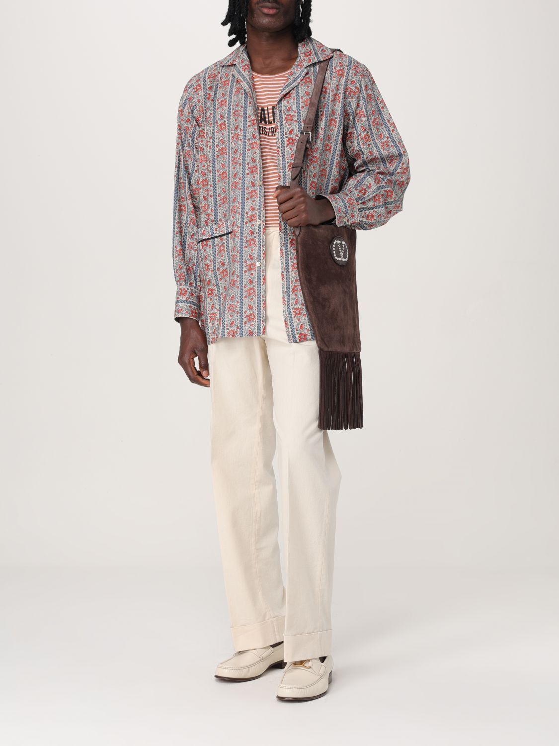 Valentino Valentino Shirt Men Multicolor Size US M / EU 48-50 / 2 - 2 Thumbnail