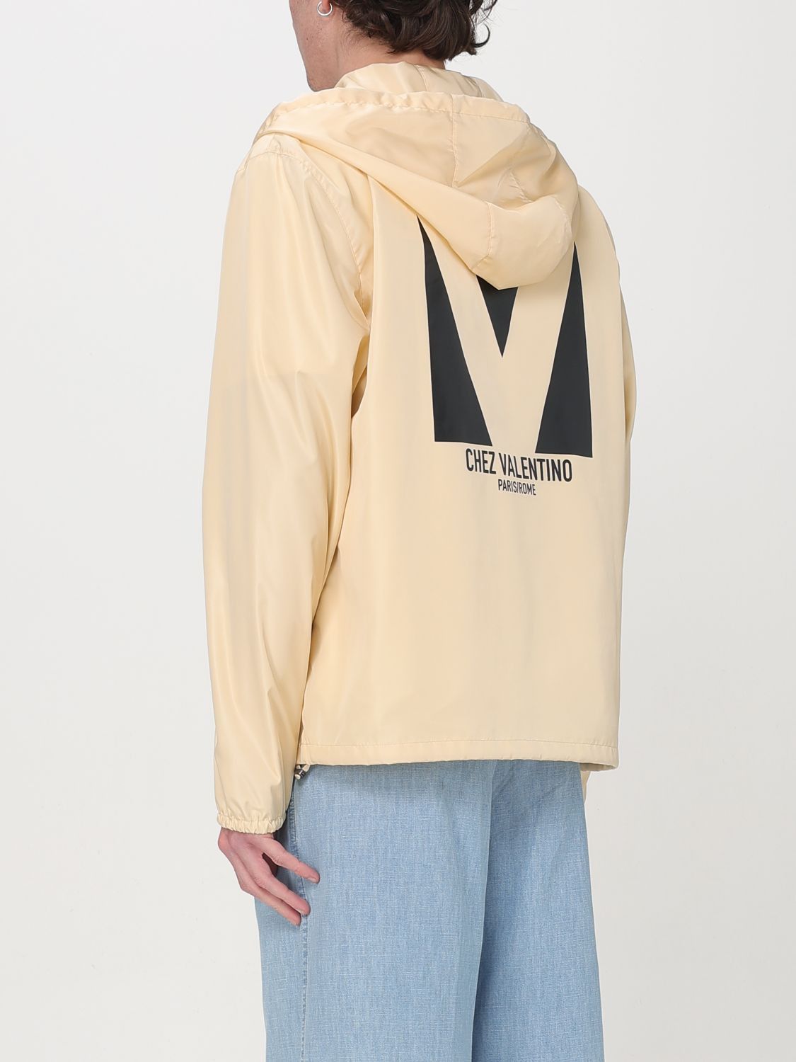 Valentino Valentino Jacket Men Yellow Cream Size US M / EU 48-50 / 2 - 3 Thumbnail