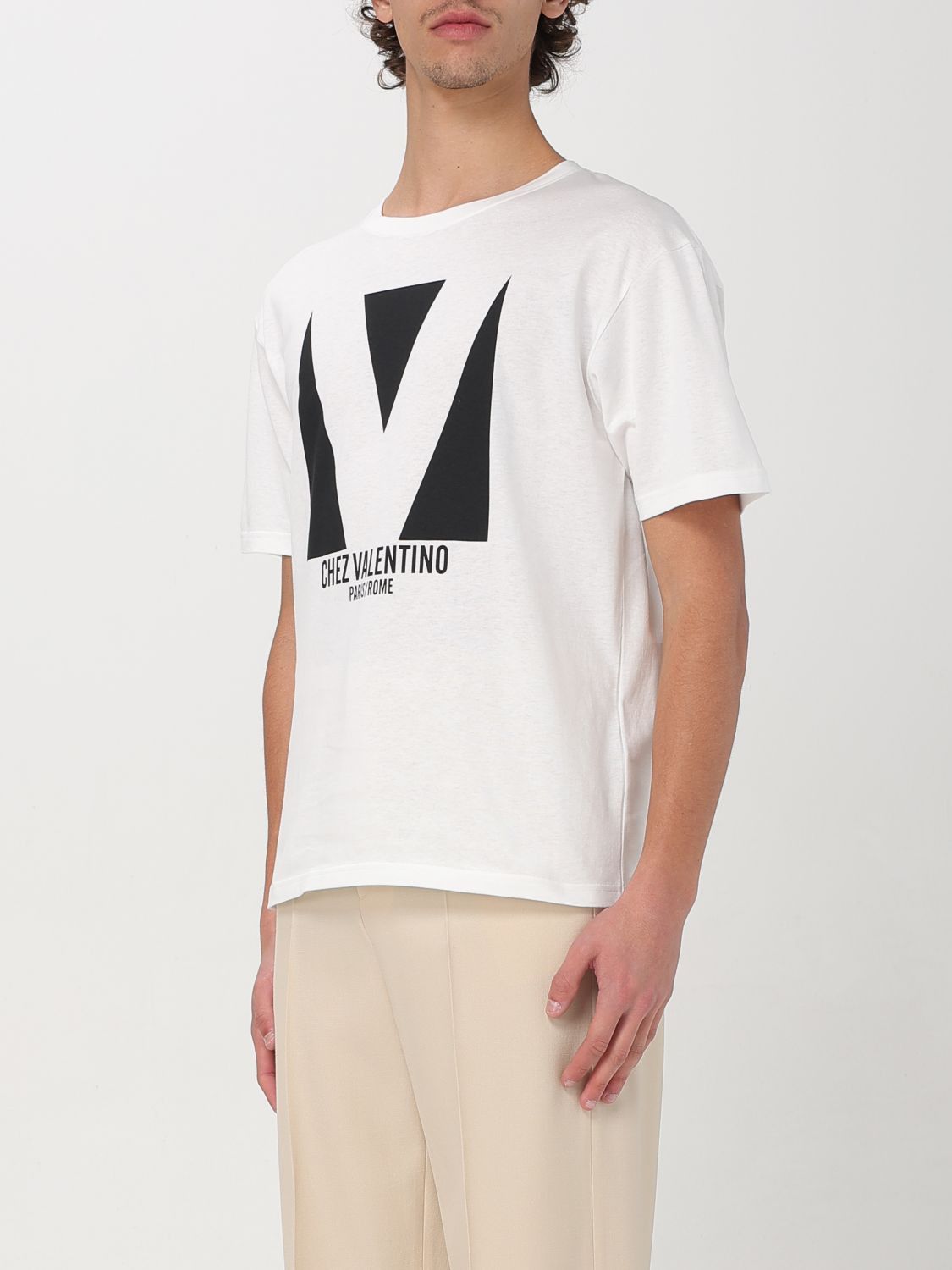 Valentino Valentino T-Shirt Men White Size US M / EU 48-50 / 2 - 4 Thumbnail