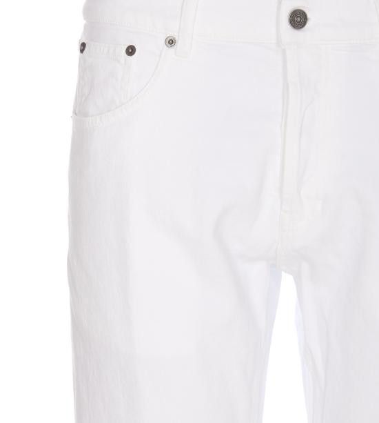 Dondup DONDUP Men Denim Pants UP576 BS0033 DR4000 White Size US 35 - 4 Thumbnail