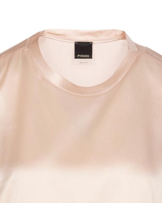Pinko PINKO Women Shirts 100100 A2JRN34 Pink Size M / US 6-8 / IT 42-44 - 4 Thumbnail