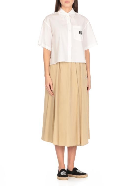 Kenzo KENZO Women Shirts FF52CH2629LH 01 White Size XS / US 0-2 / IT 36-38 - 3 Thumbnail