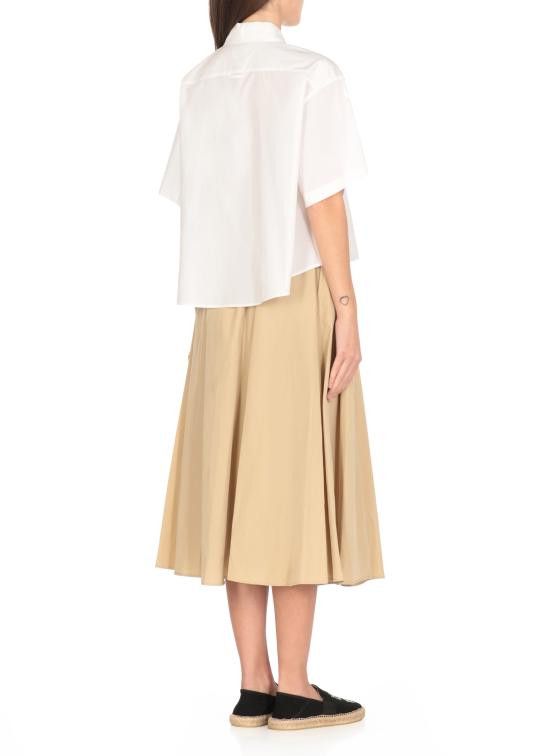 Kenzo KENZO Women Shirts FF52CH2629LH 01 White Size S / US 4 / IT 40 - 4 Thumbnail