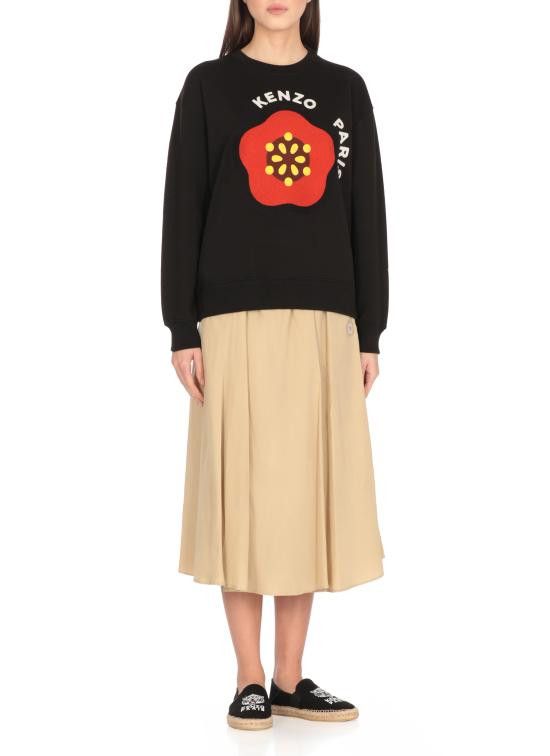 Kenzo KENZO Women Hoodies FF52SW1894MF 99J Black Size M / US 6-8 / IT 42-44 - 3 Thumbnail