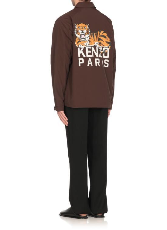 Kenzo KENZO Men Jacket FF55BL0629NT 90 Brown Size US L / EU 52-54 / 3 - 4 Thumbnail
