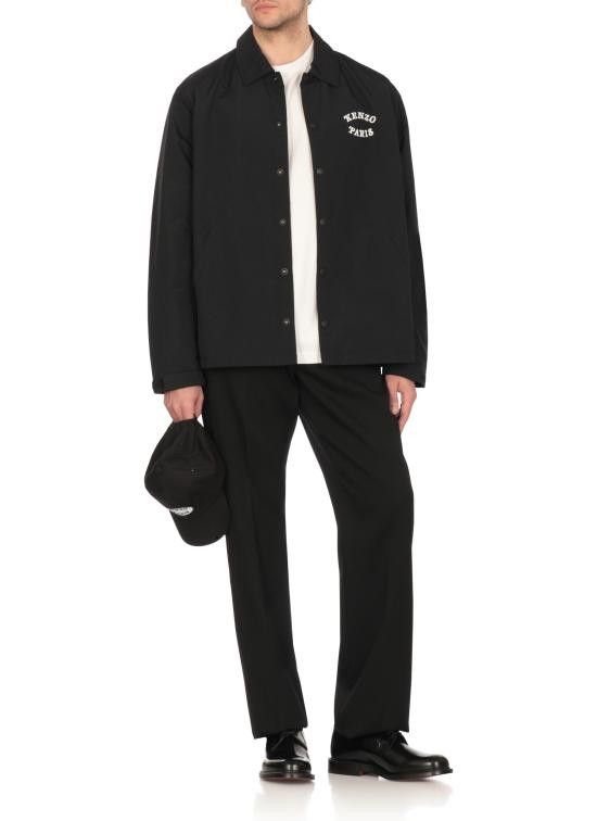Kenzo KENZO Men Jacket FF55BL0629NG 99 Black Size US L / EU 52-54 / 3 - 2 Thumbnail