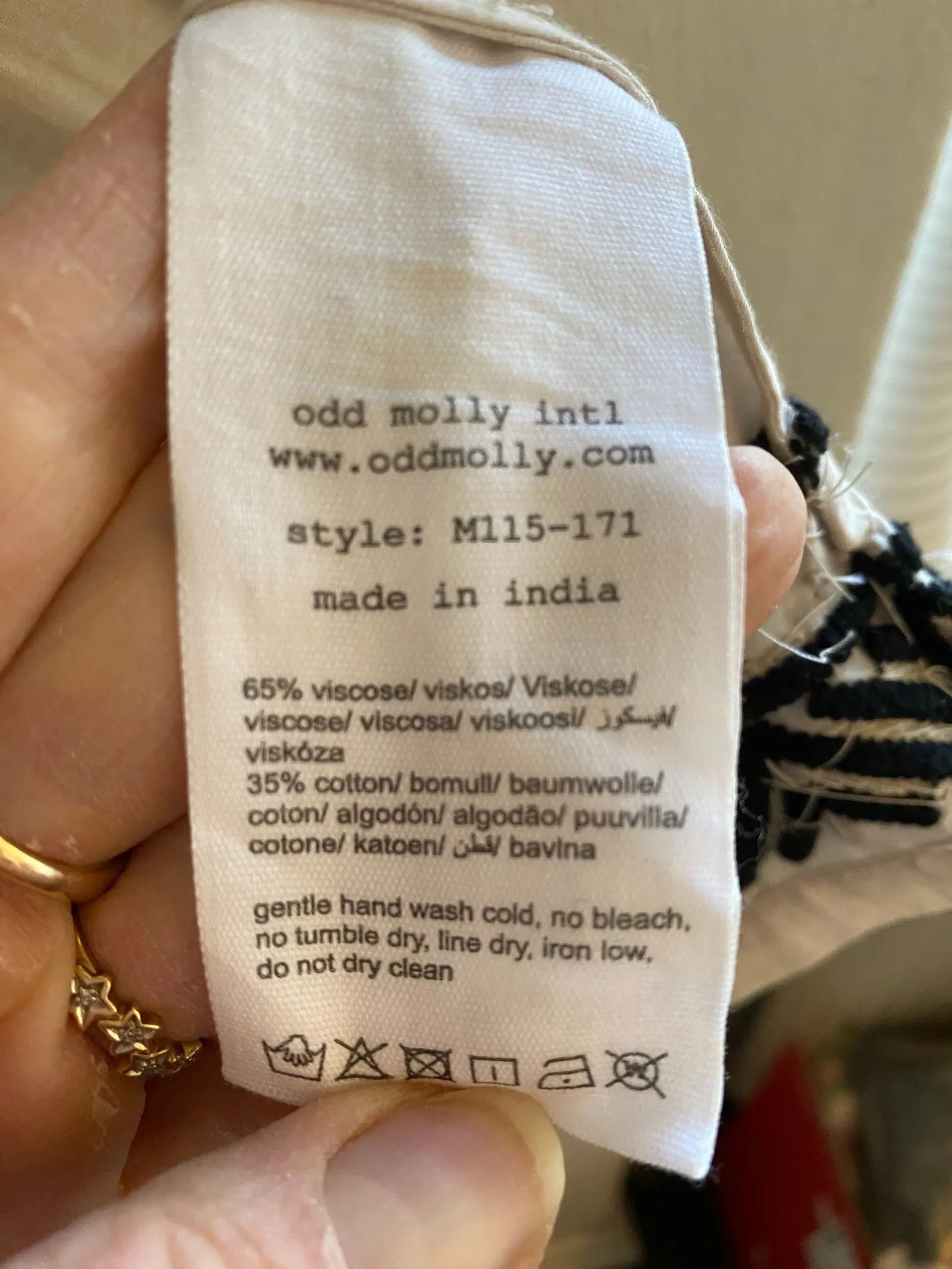 Odd Molly Odd Molly Blouse Size S / US 4 / IT 40 - 3 Thumbnail