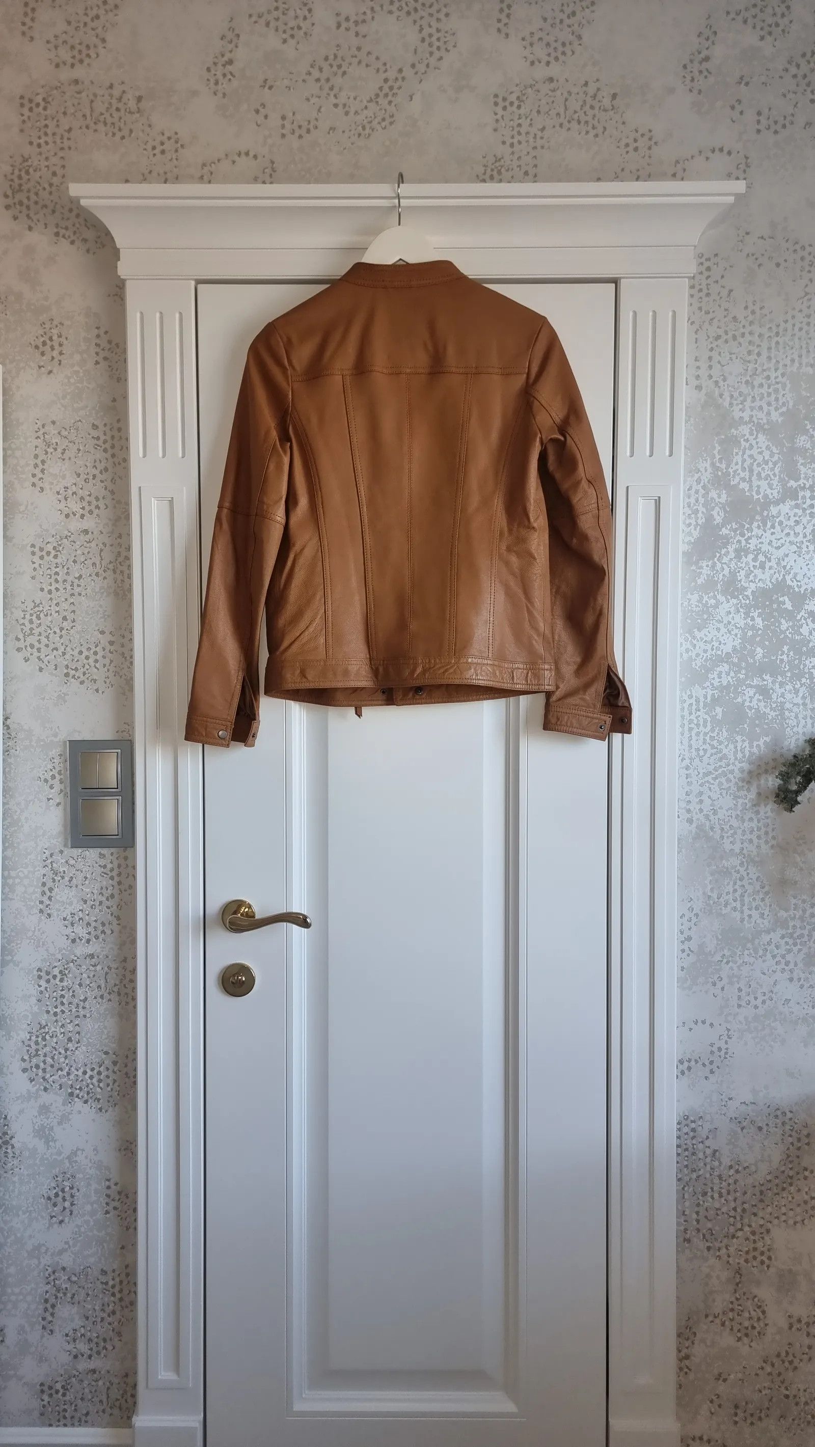 Other essentiel. LA REDOUTE Leather Jacket Size XS / US 0-2 / IT 36-38 - 5 Thumbnail