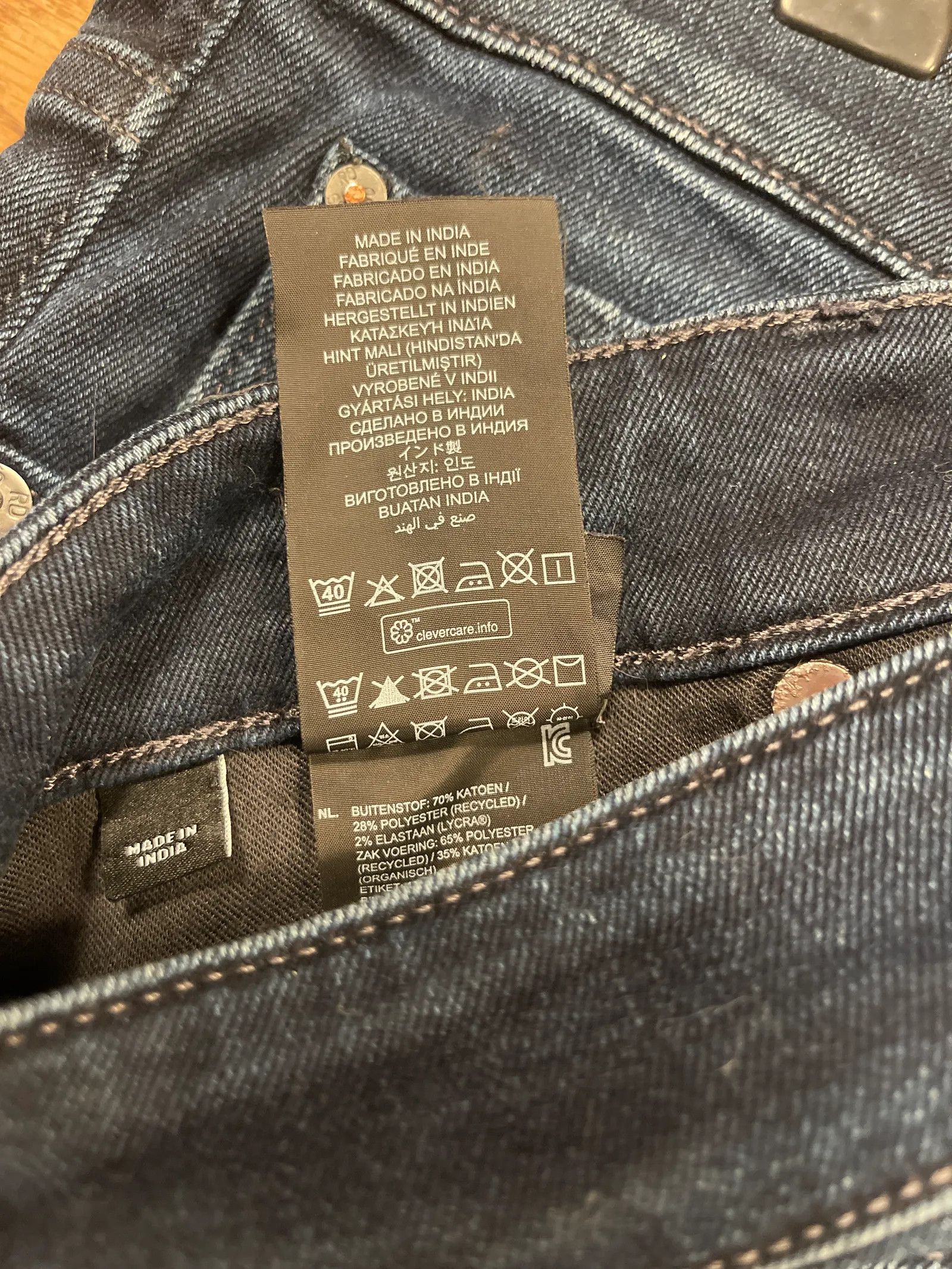 G-Star G-STAR RAW 3301 Straight tapeted Jeans Size US 34 / EU 50 - 3 Thumbnail