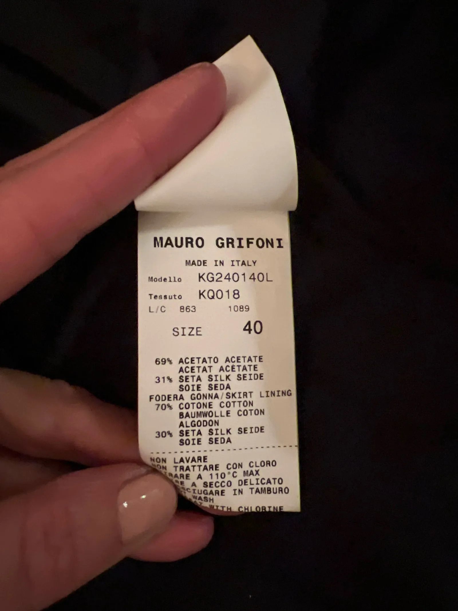 Grifoni Mauro Grifoni Skirt Size 28" / US 6 / IT 42 - 3 Thumbnail