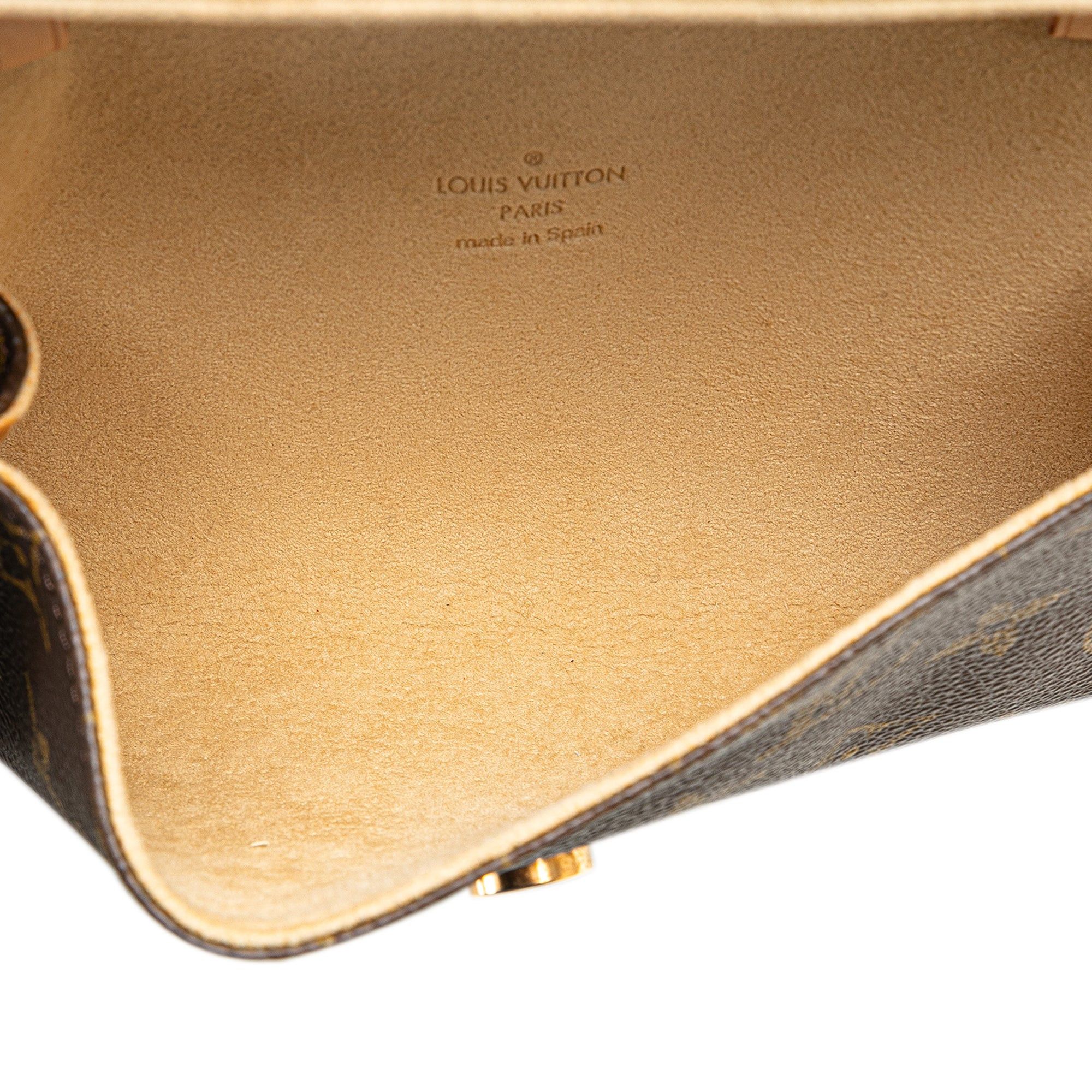 Louis Vuitton Louis Vuitton Monogram Pochette Twin PM Brown Size ONE SIZE - 4 Thumbnail