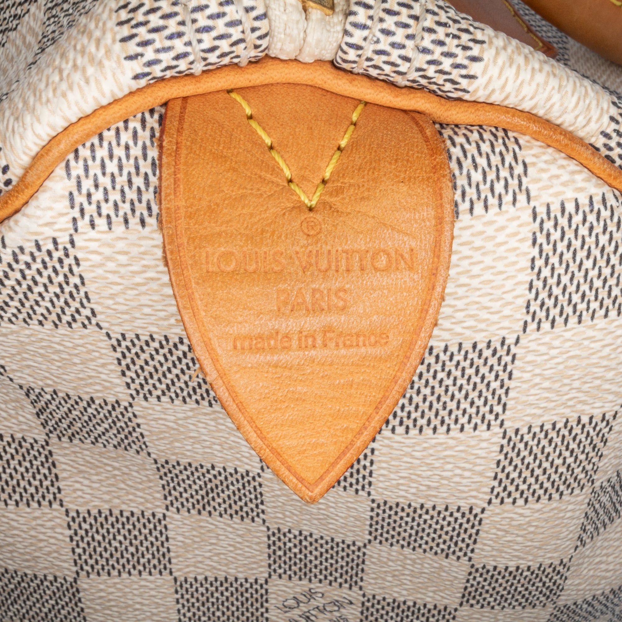 Louis Vuitton Louis Vuitton Damier Azur Speedy 30 White Size ONE SIZE - 5 Thumbnail