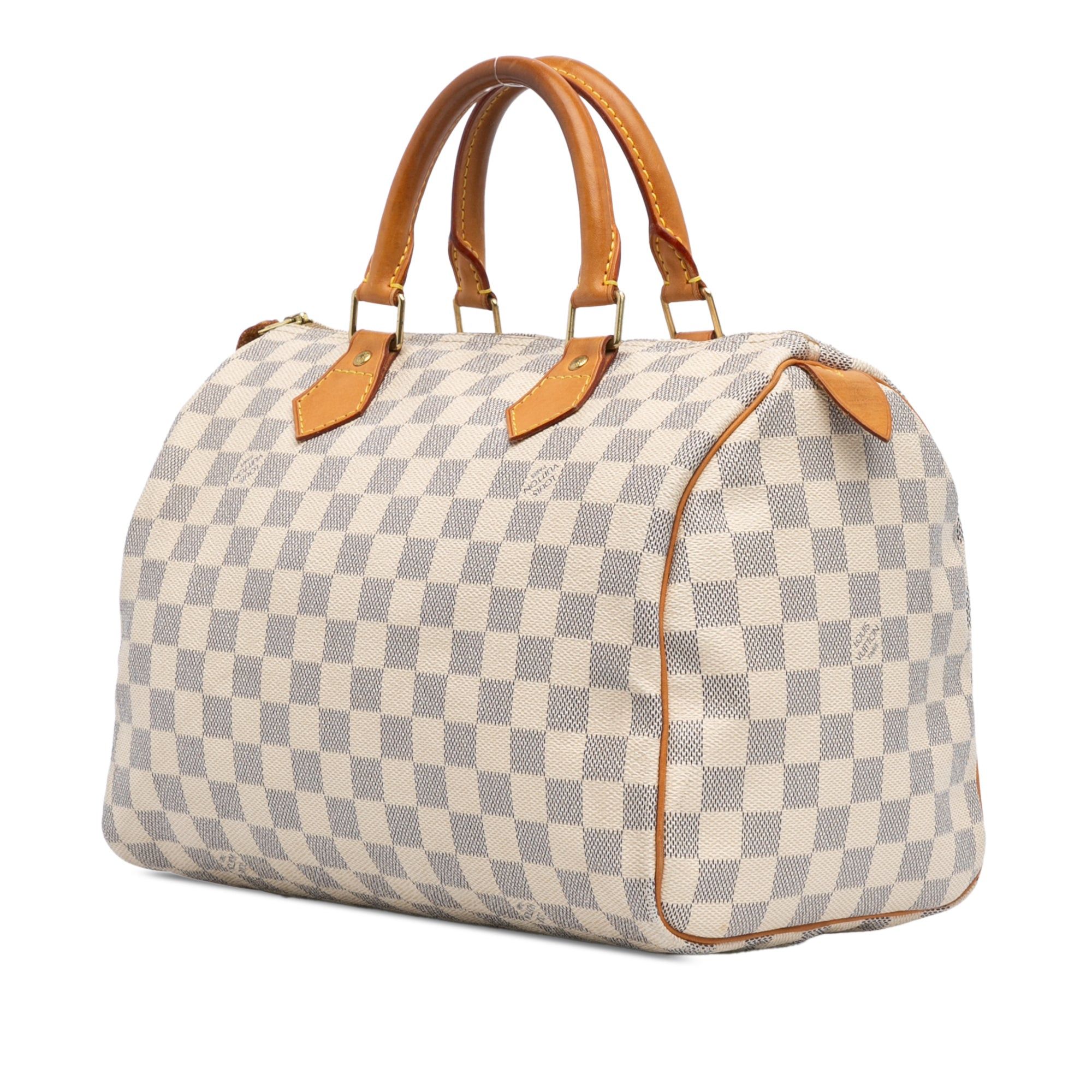 Louis Vuitton Louis Vuitton Damier Azur Speedy 30 White Size ONE SIZE - 2 Thumbnail