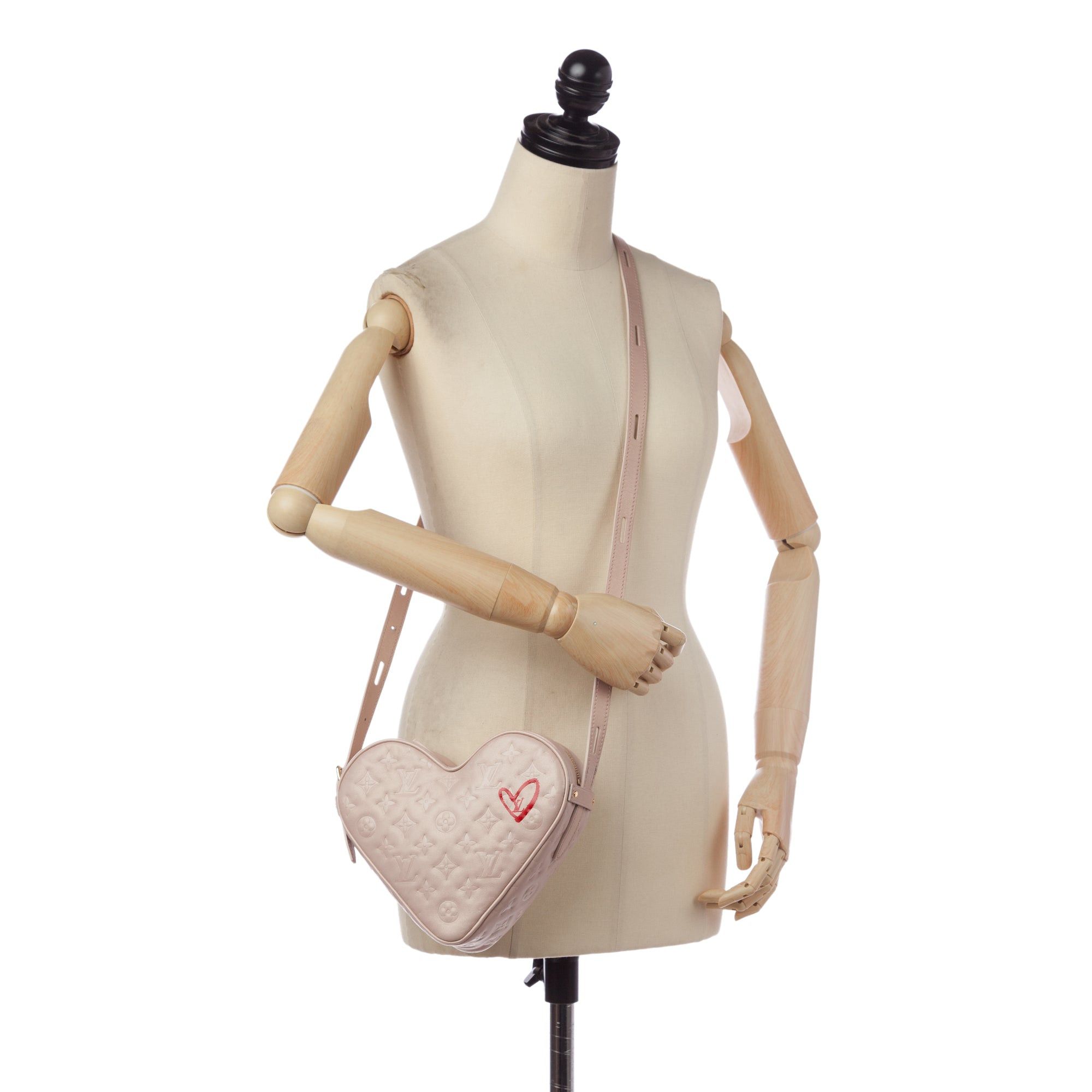 Louis Vuitton Louis Vuitton Monogram Empreinte Fall In Love Heart Pink Size ONE SIZE - 8 Thumbnail