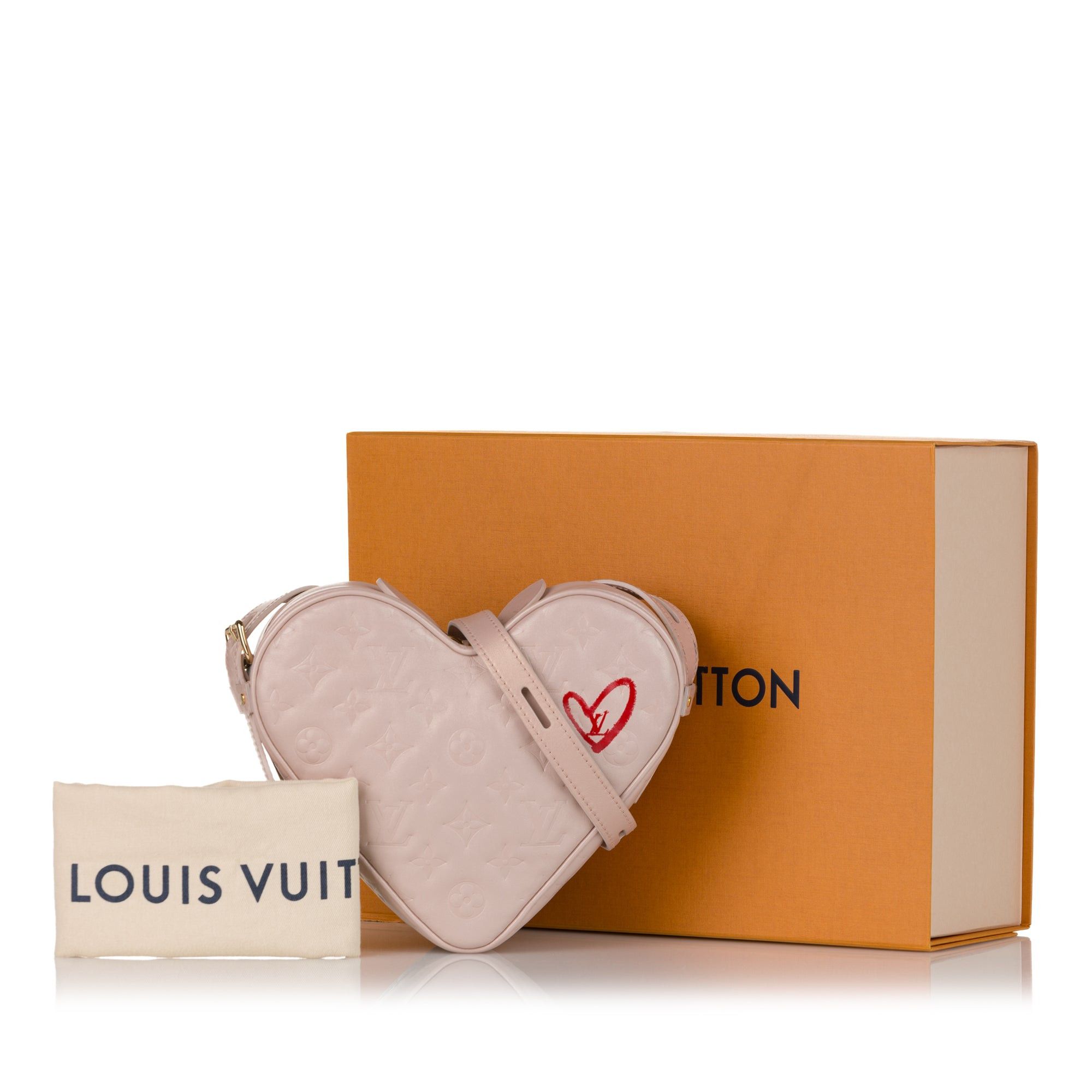 Louis Vuitton Louis Vuitton Monogram Empreinte Fall In Love Heart Pink Size ONE SIZE - 9 Thumbnail