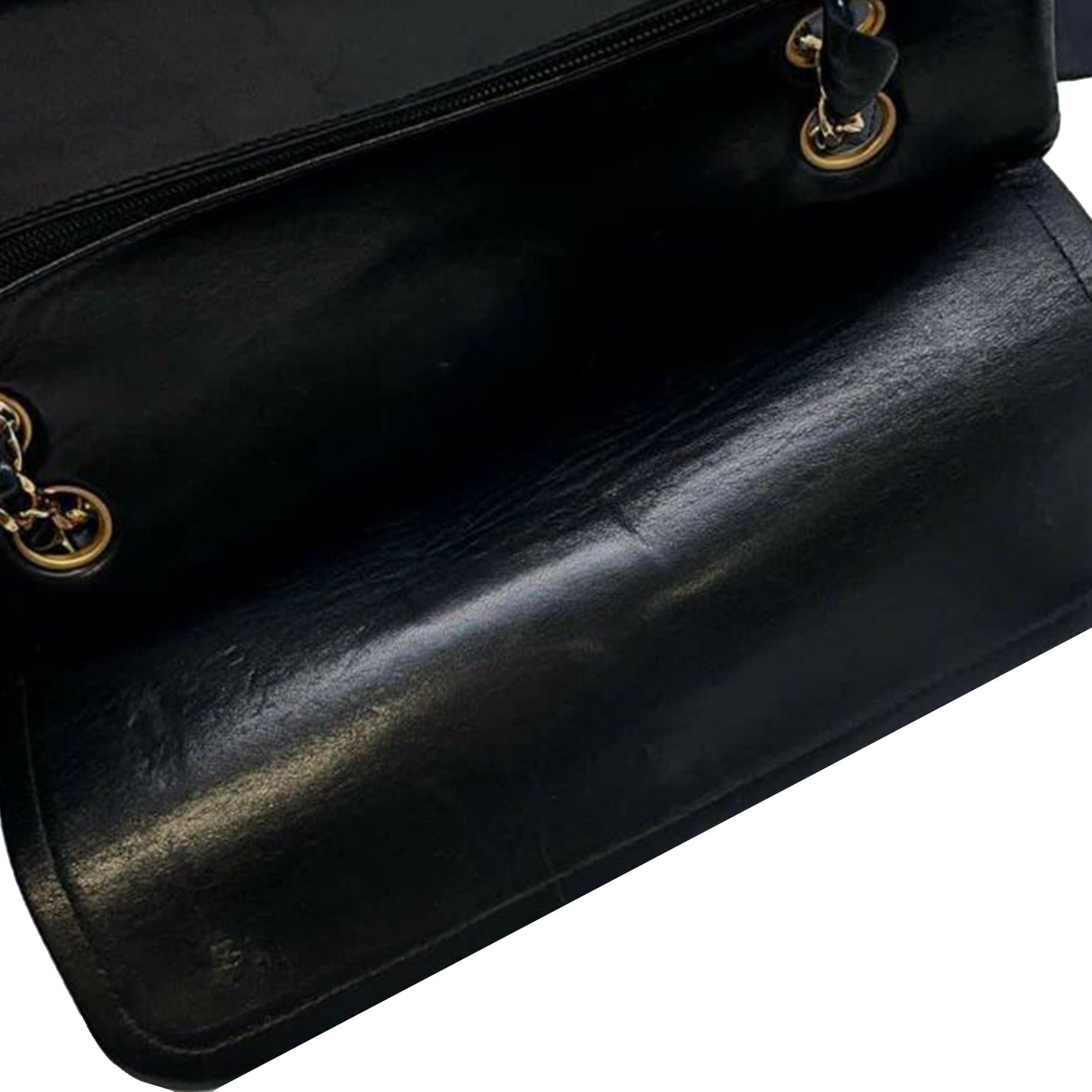 Chanel Chanel Medium Classic Lambskin Double Flap Black Size ONE SIZE - 8 Thumbnail