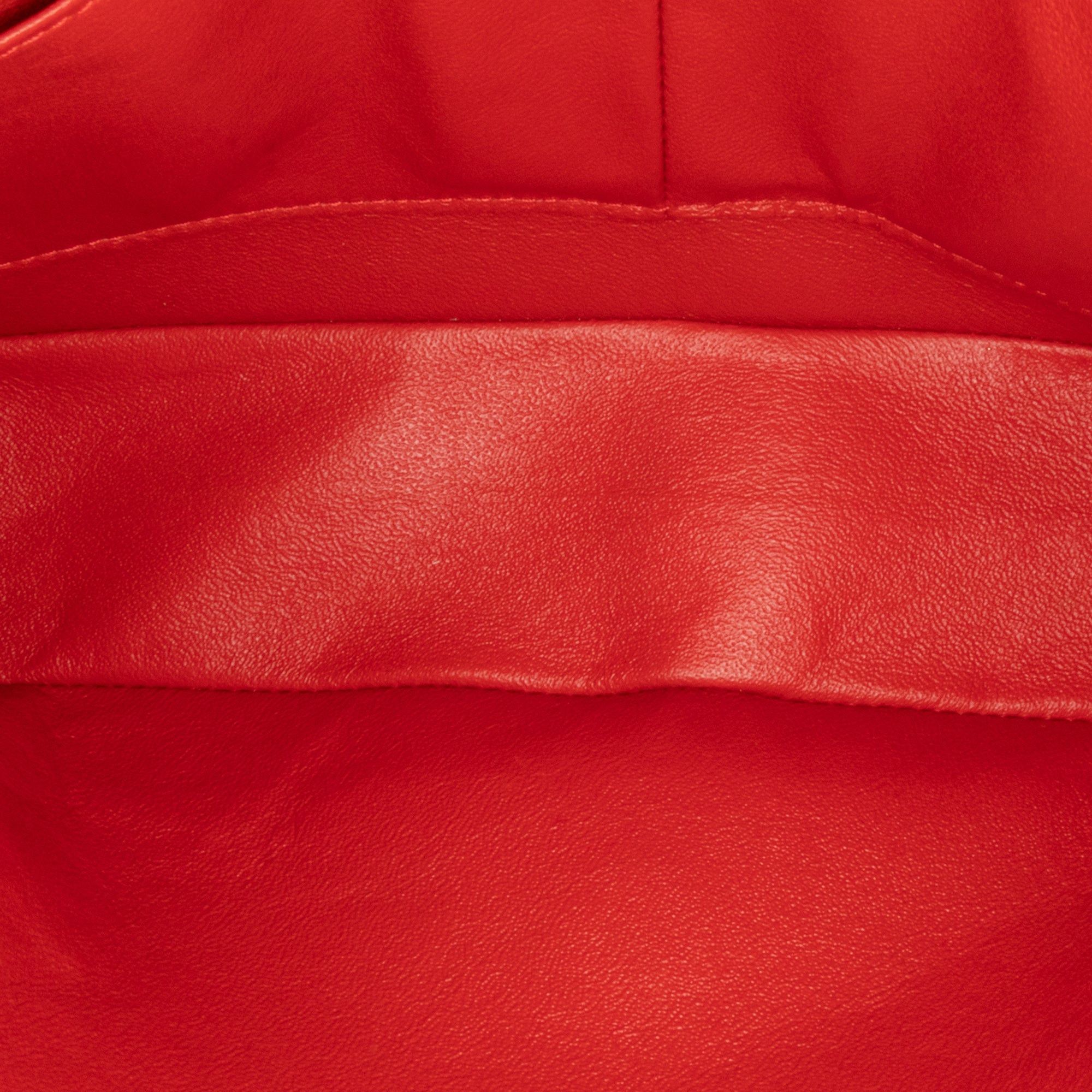 Chanel Chanel Medium Classic Lambskin Double Flap Red Size ONE SIZE - 5 Thumbnail