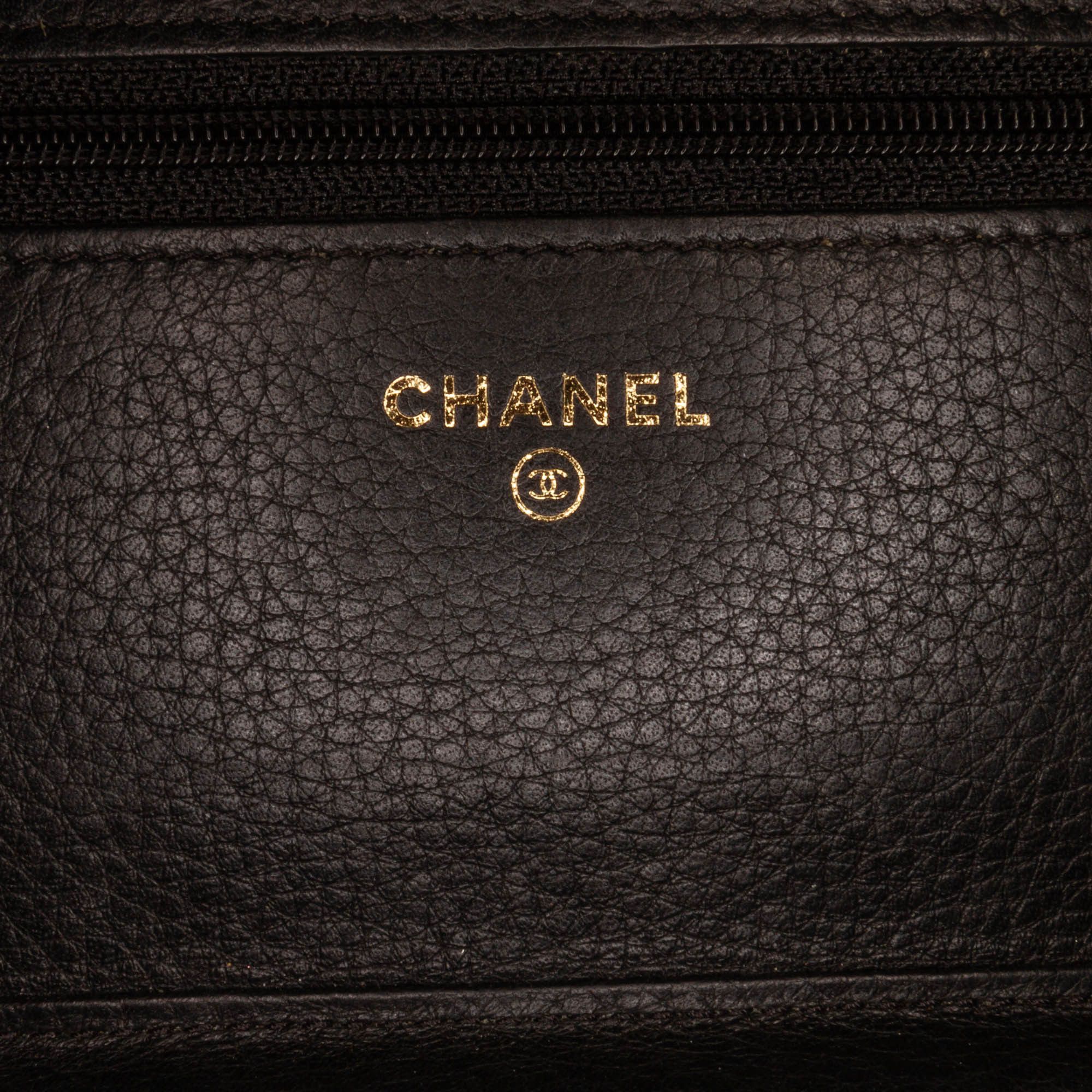 Chanel Chanel Studded Leather Wallet on Chain Black Size ONE SIZE - 10 Thumbnail