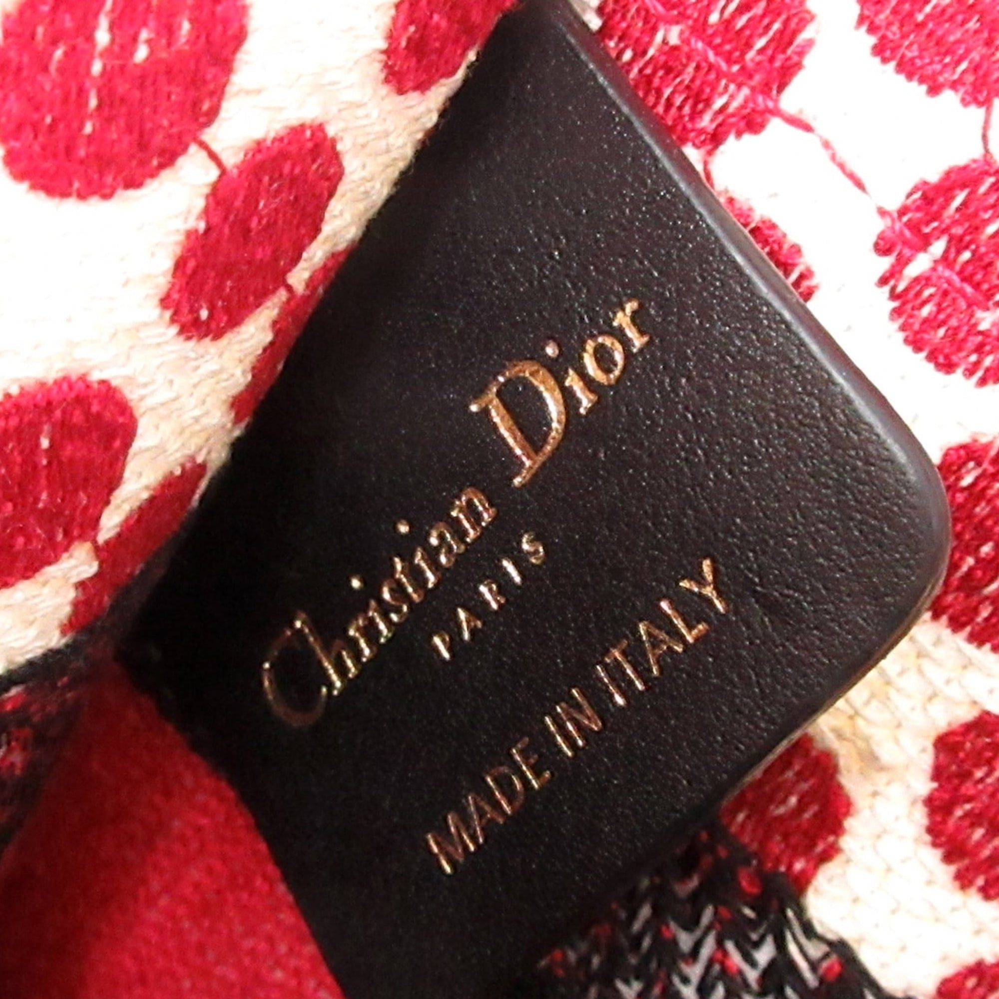 Dior Dior Mini Dioramour Book Tote Red Size ONE SIZE - 6 Thumbnail