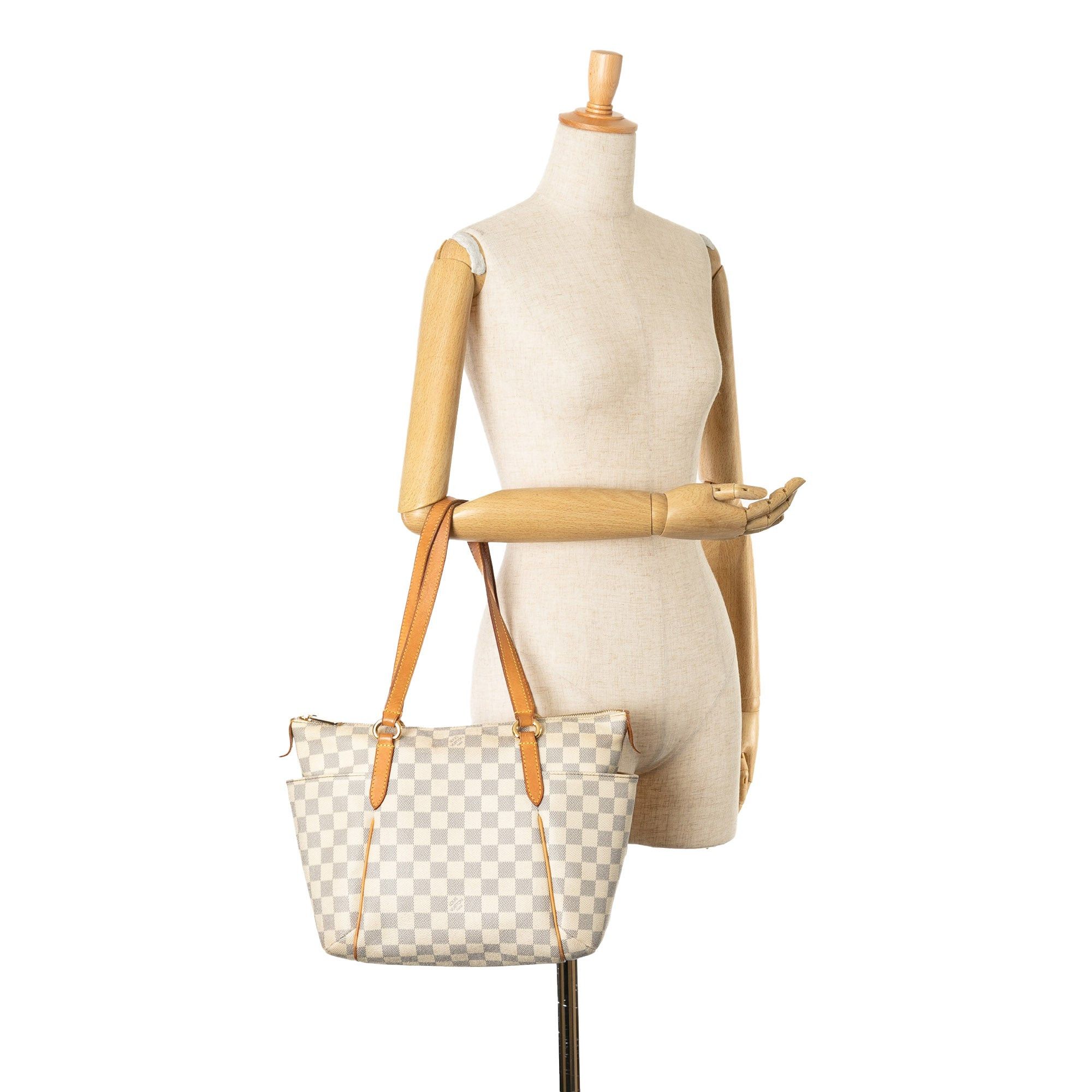 Louis Vuitton Louis Vuitton Damier Azur Totally PM White Size ONE SIZE - 11 Thumbnail