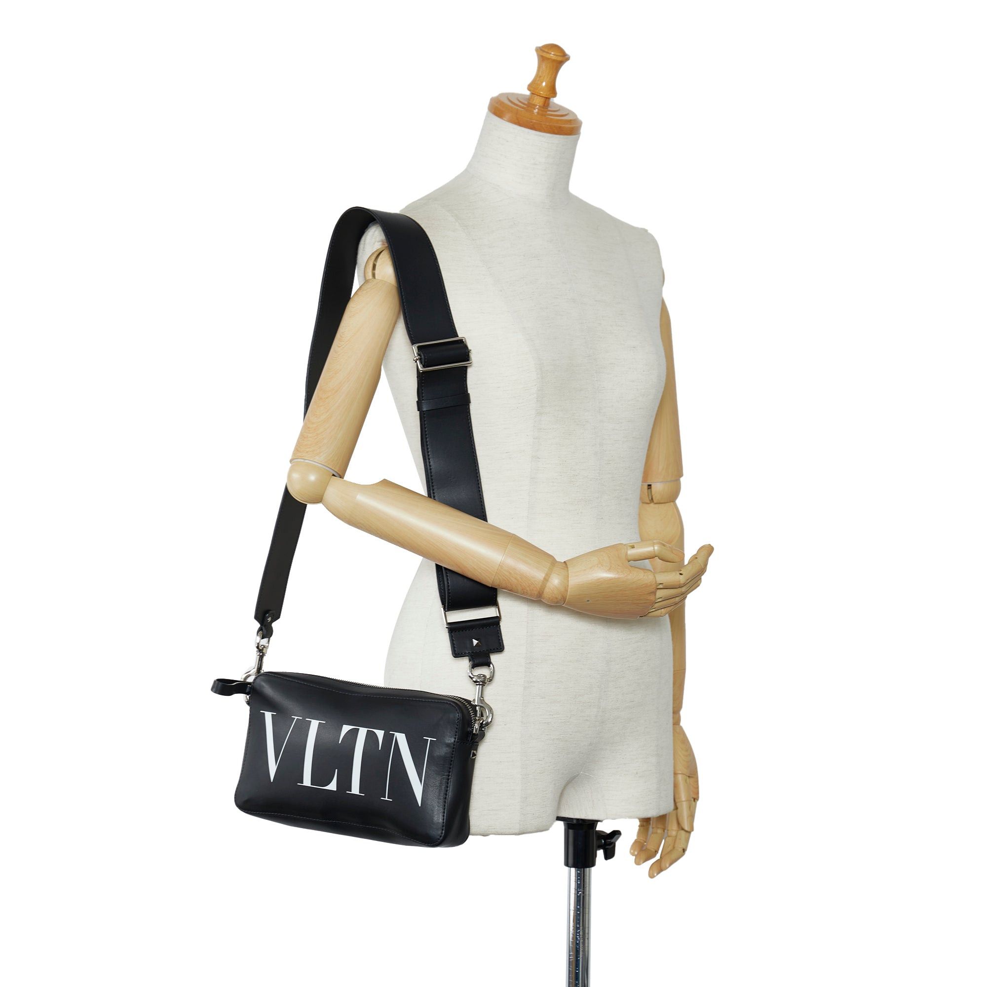 Valentino Valentino VLTN Crossbody Bag Black Size ONE SIZE - 8 Thumbnail