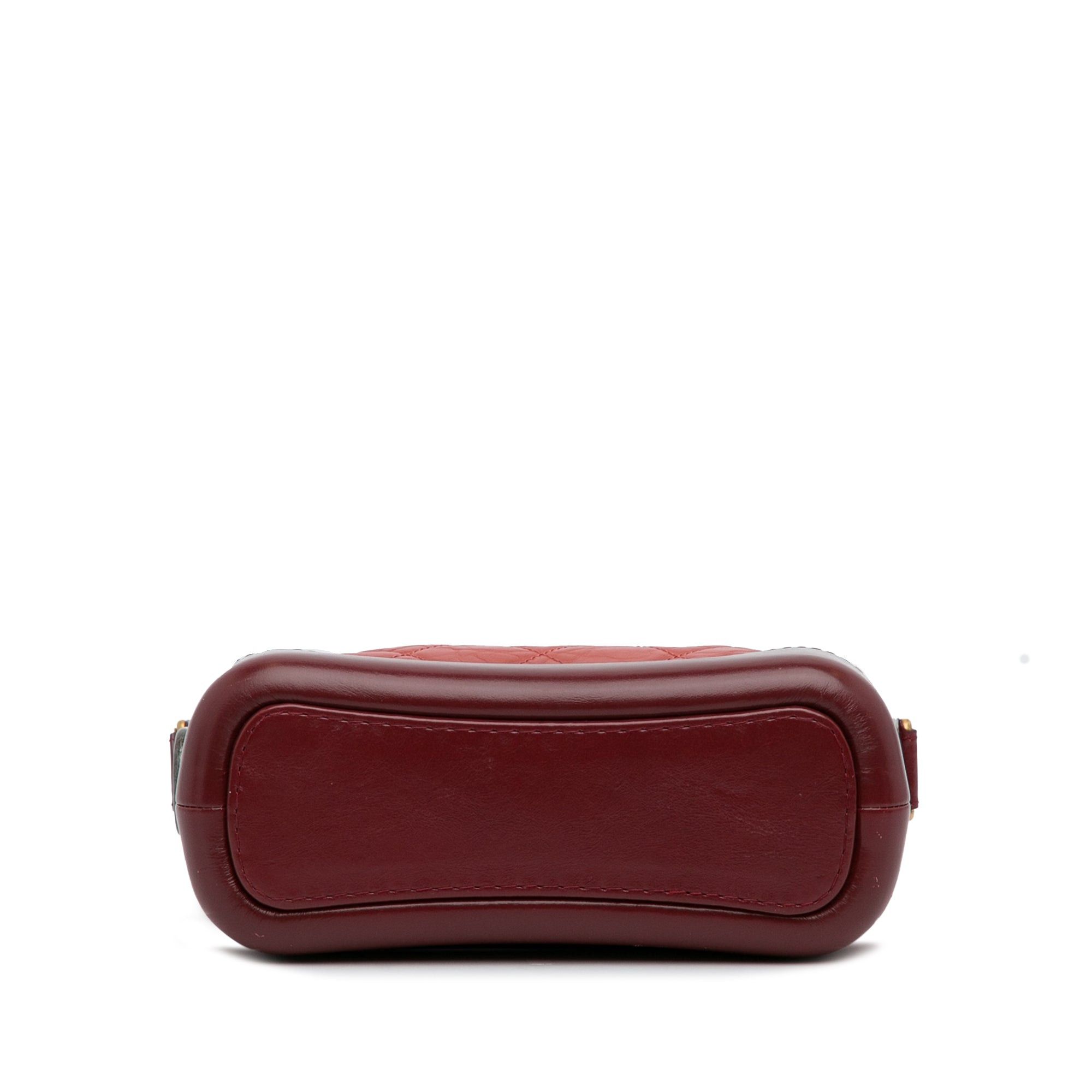 Chanel Chanel Small Chevron Lambskin Gabrielle Crossbody Red Size ONE SIZE - 5 Thumbnail