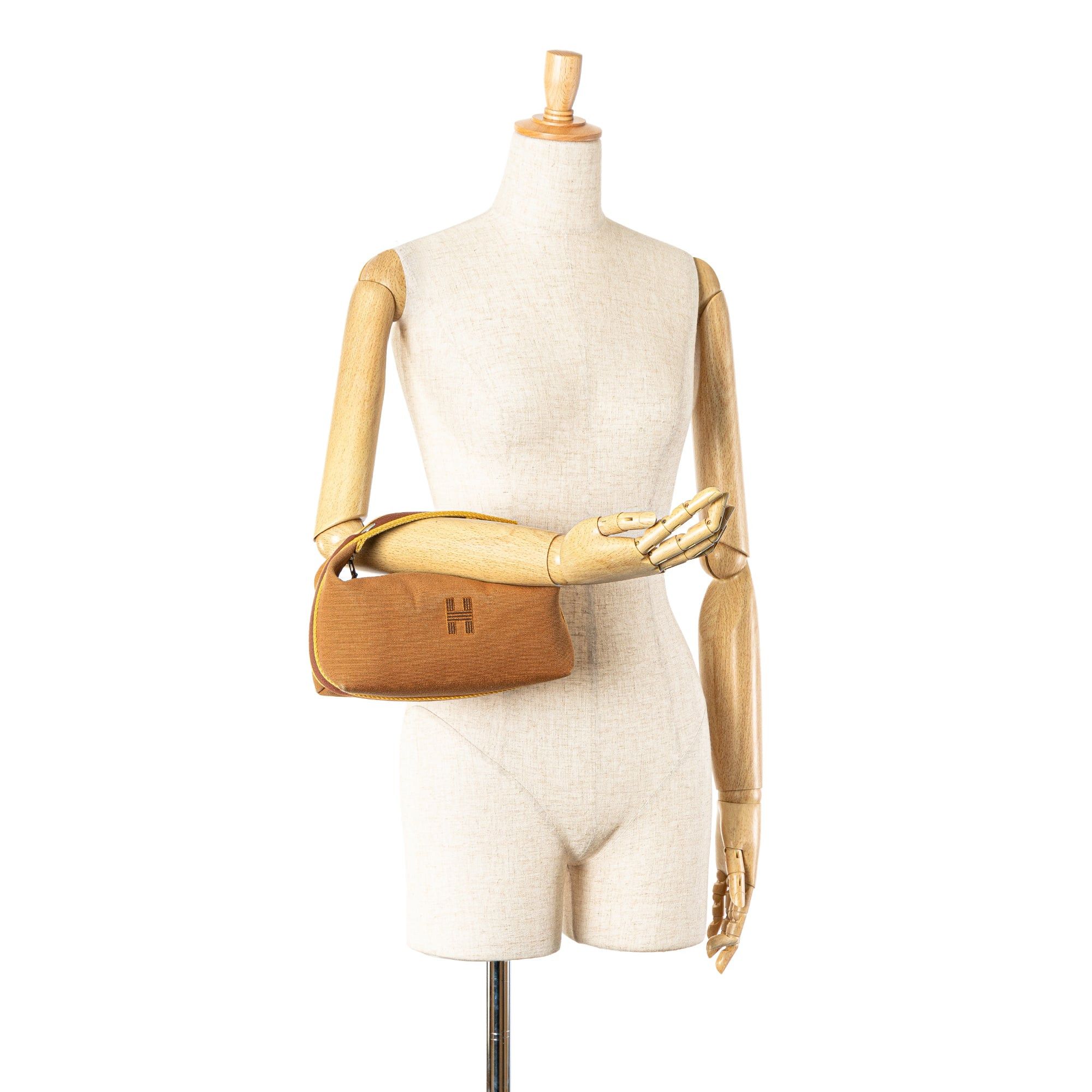 Hermes Hermès Small Toile Bride A Brac Brown Size ONE SIZE - 9 Thumbnail