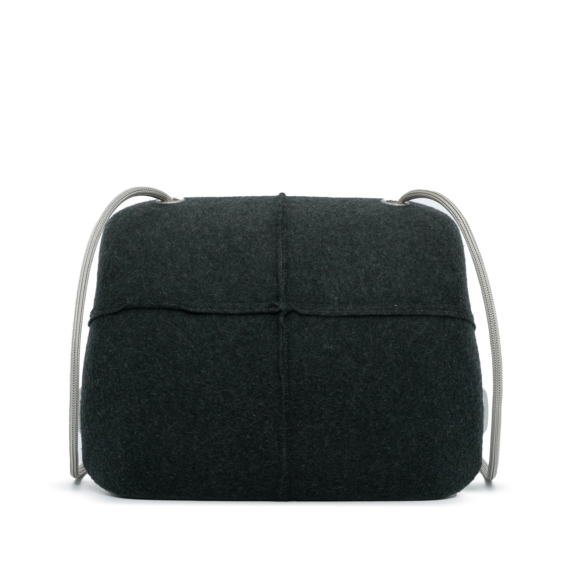 Chanel Chanel Wool Limited Edition Crossbody Bag Black Size ONE SIZE - 3 Thumbnail
