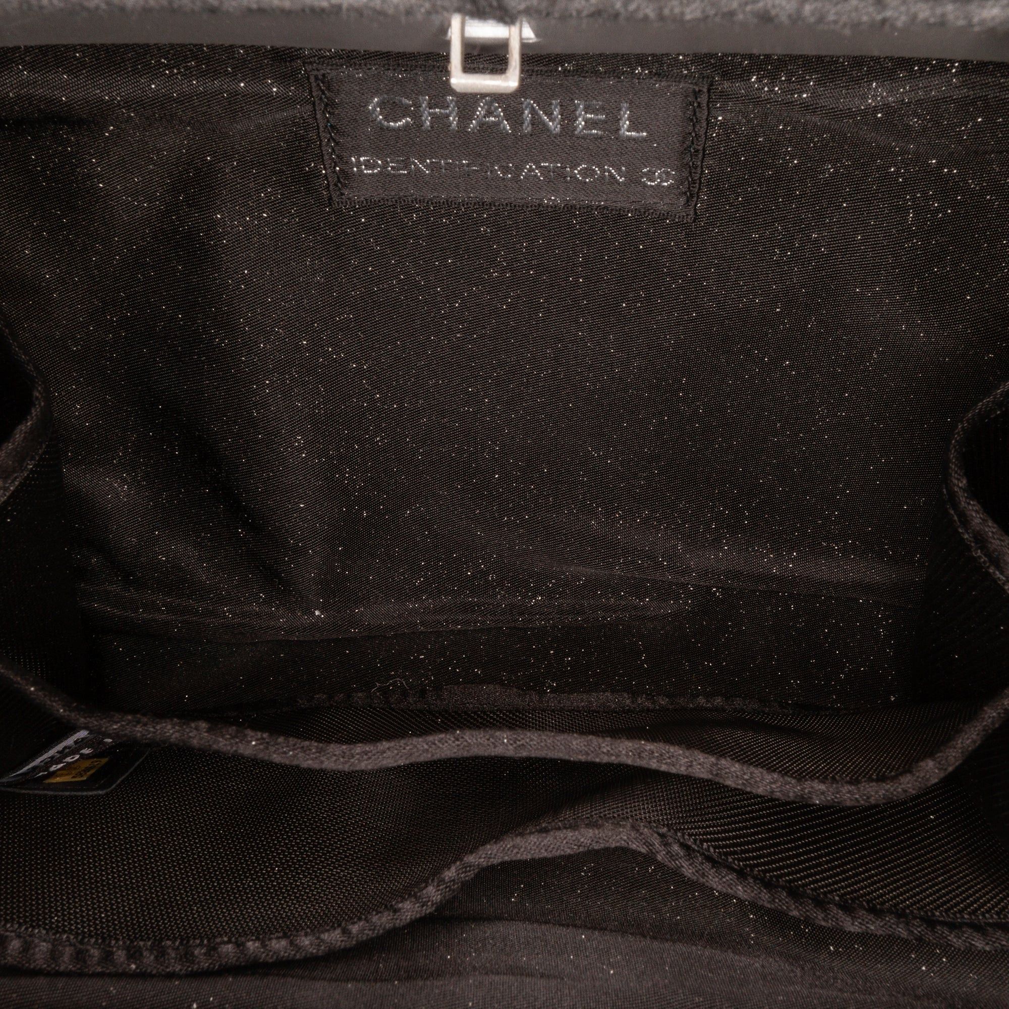 Chanel Chanel Wool Limited Edition Crossbody Bag Black Size ONE SIZE - 6 Thumbnail