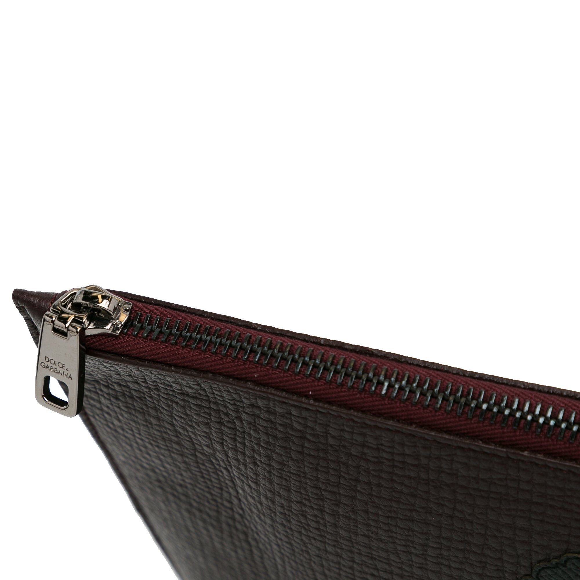 Dolce & Gabbana Dolce & Gabbana DG Family Clutch Red Size ONE SIZE - 7 Thumbnail
