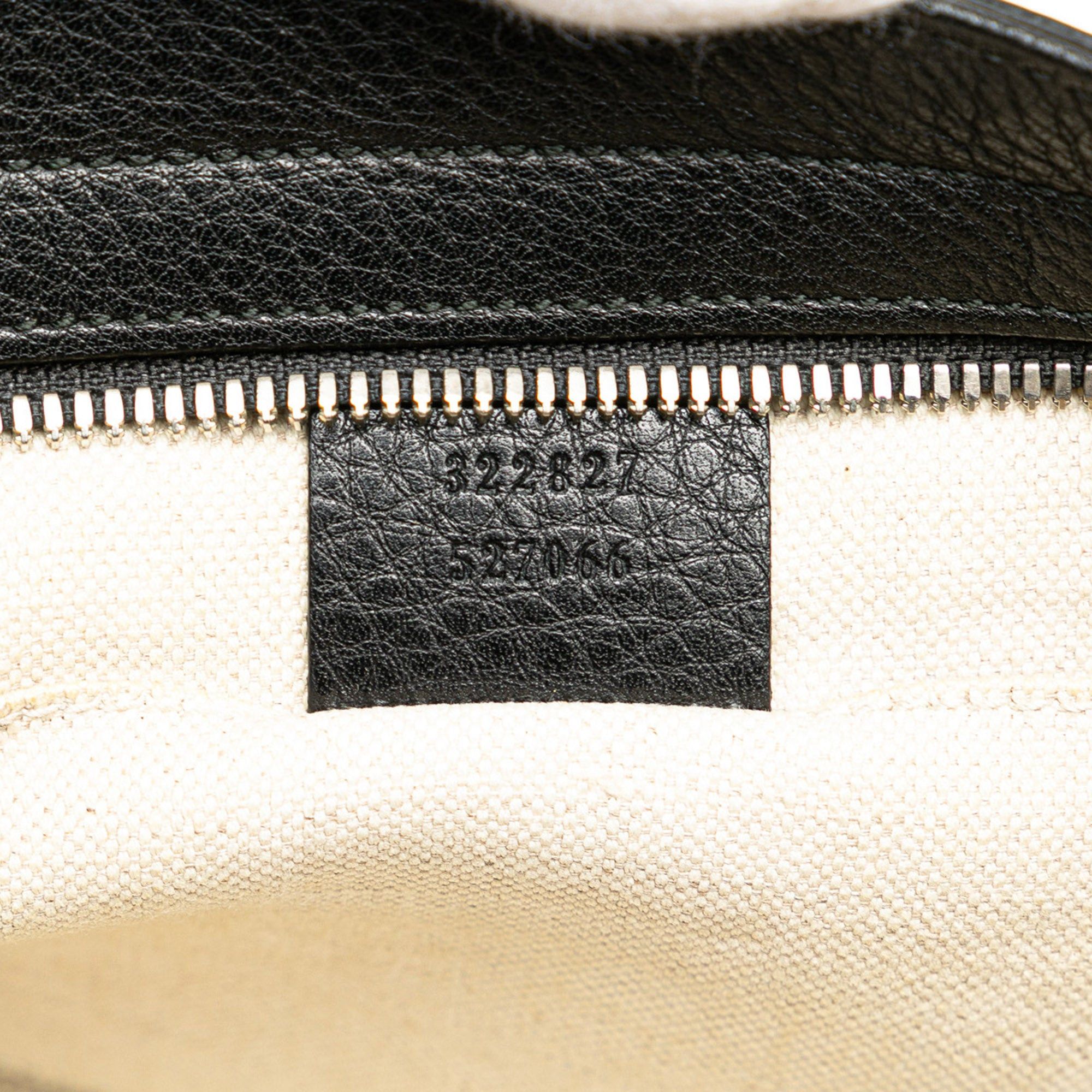 Gucci Gucci Leather Soho Zip Belt Bag Black Size ONE SIZE - 6 Thumbnail