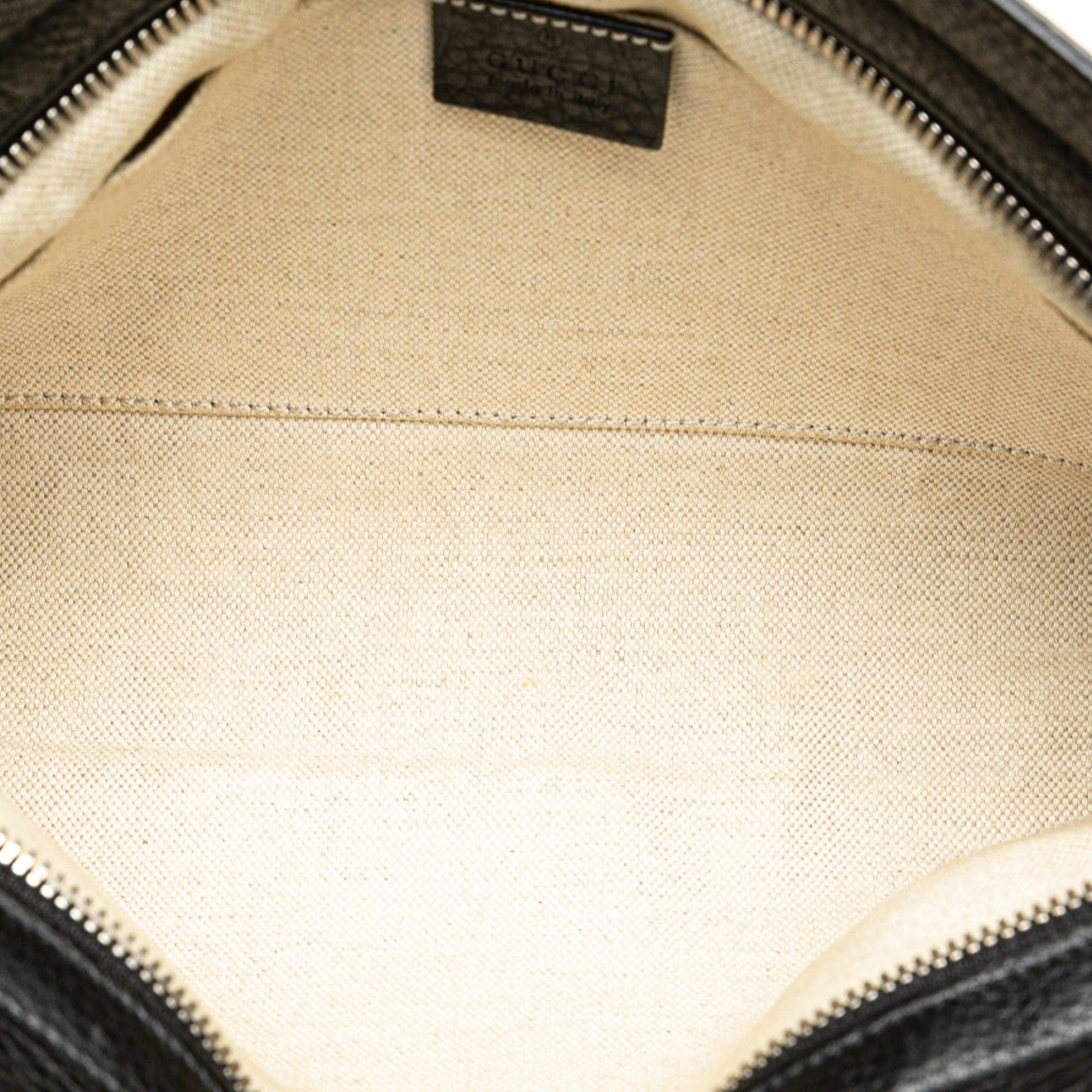 Gucci Gucci Leather Soho Zip Belt Bag Black Size ONE SIZE - 4 Thumbnail