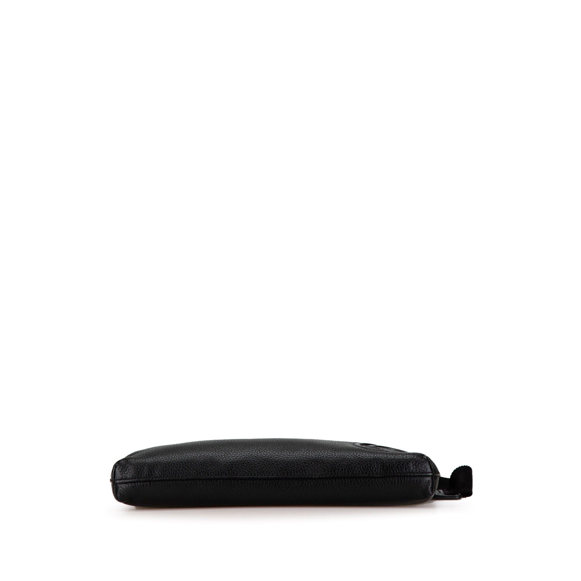 Gucci Gucci Leather Soho Zip Belt Bag Black Size ONE SIZE - 3 Thumbnail