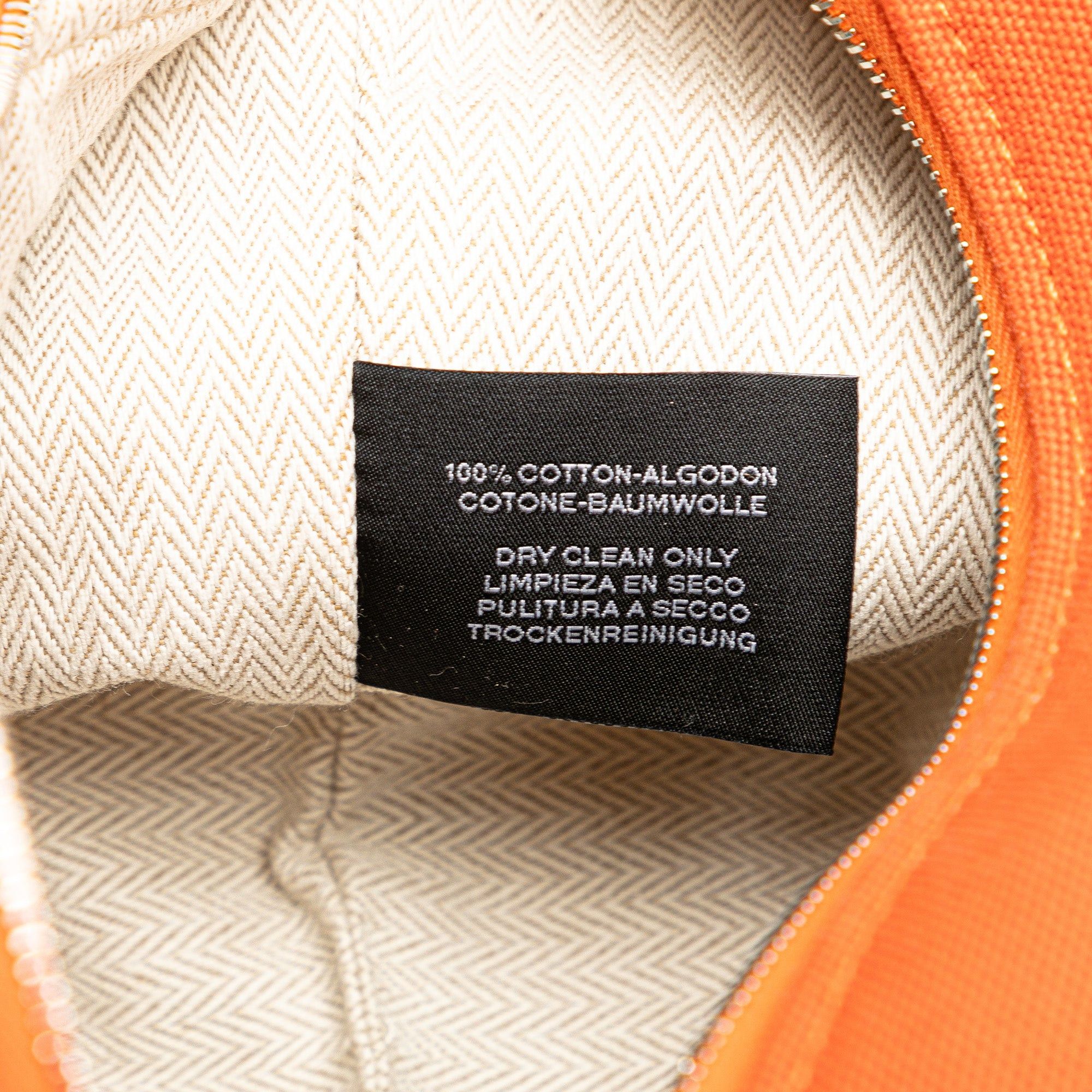 Hermes Hermès Small Canvas Bride A Brac Orange Size ONE SIZE - 6 Thumbnail