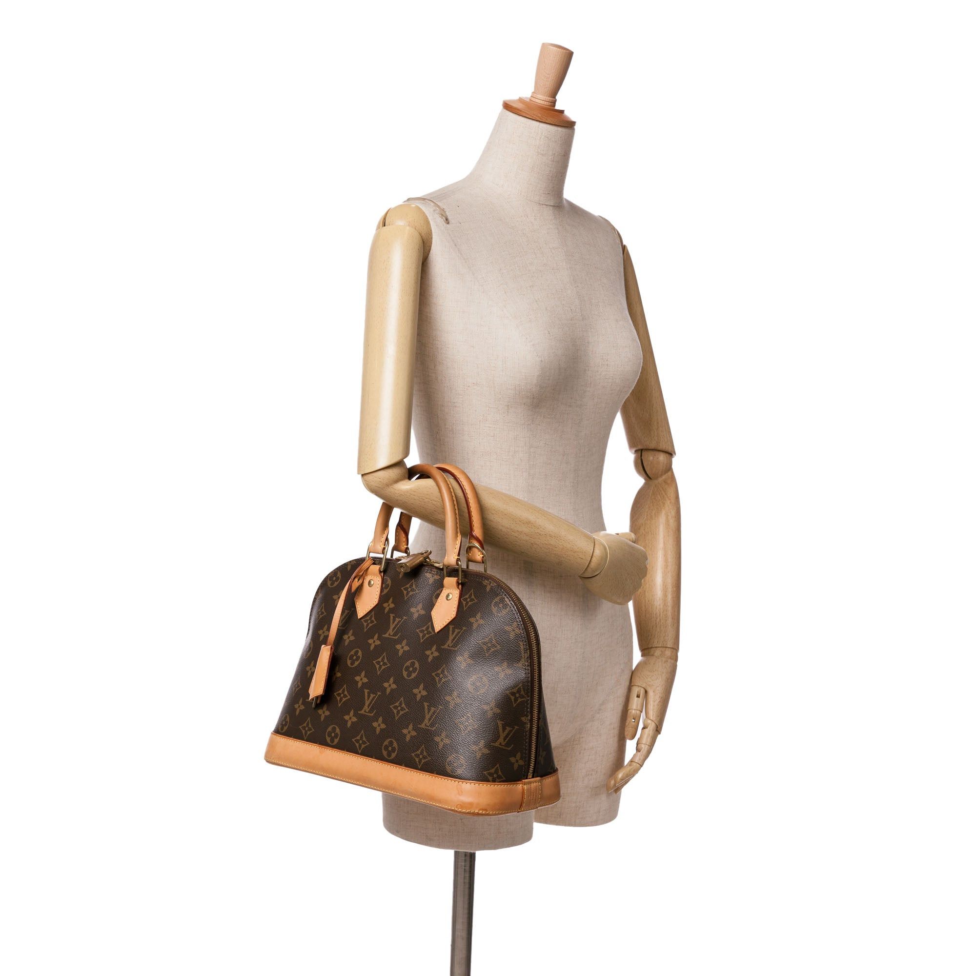 Louis Vuitton Louis Vuitton Monogram Alma PM Brown Size ONE SIZE - 9 Thumbnail