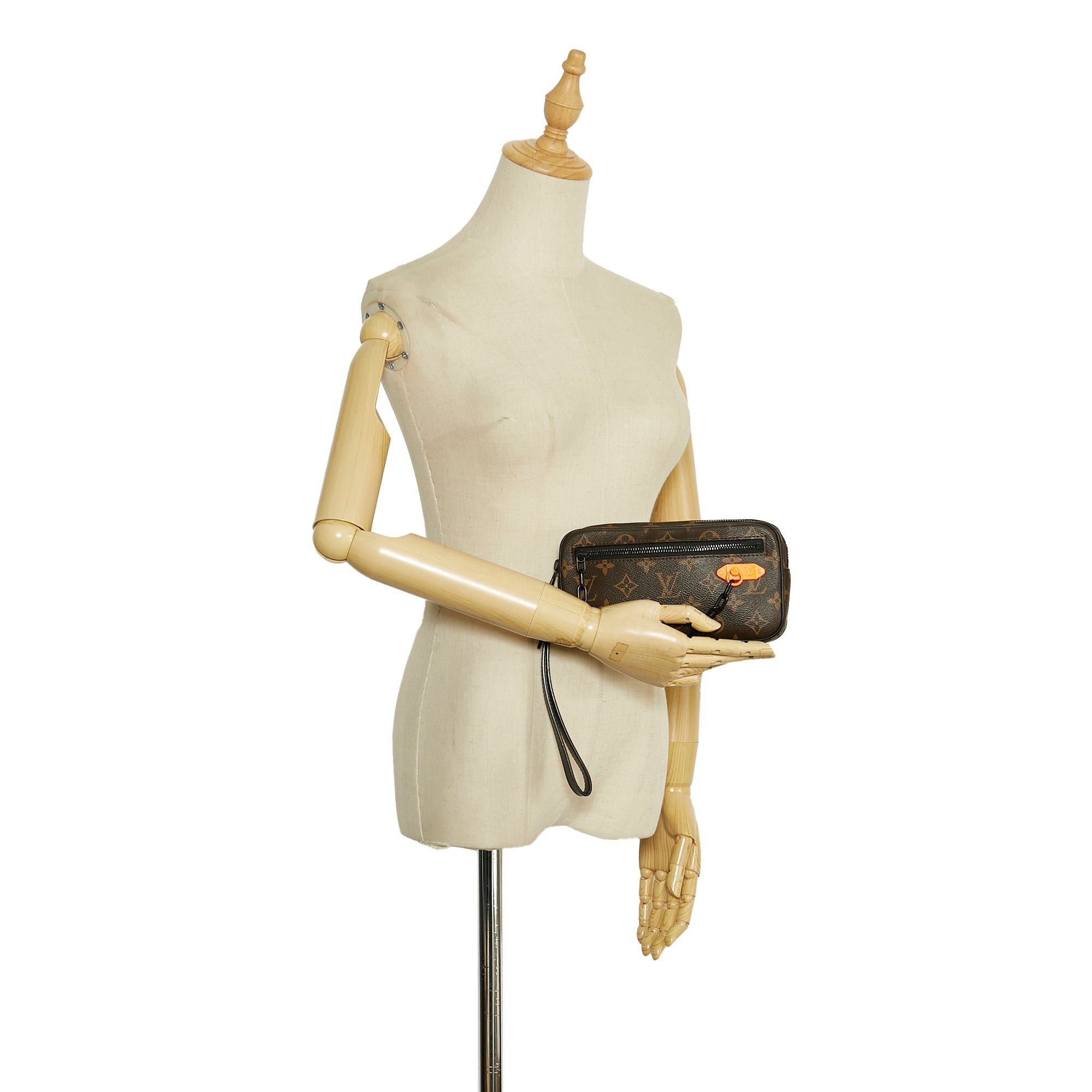 Louis Vuitton Louis Vuitton Monogram Solar Ray Pochette Volga Brown Size ONE SIZE - 9 Thumbnail