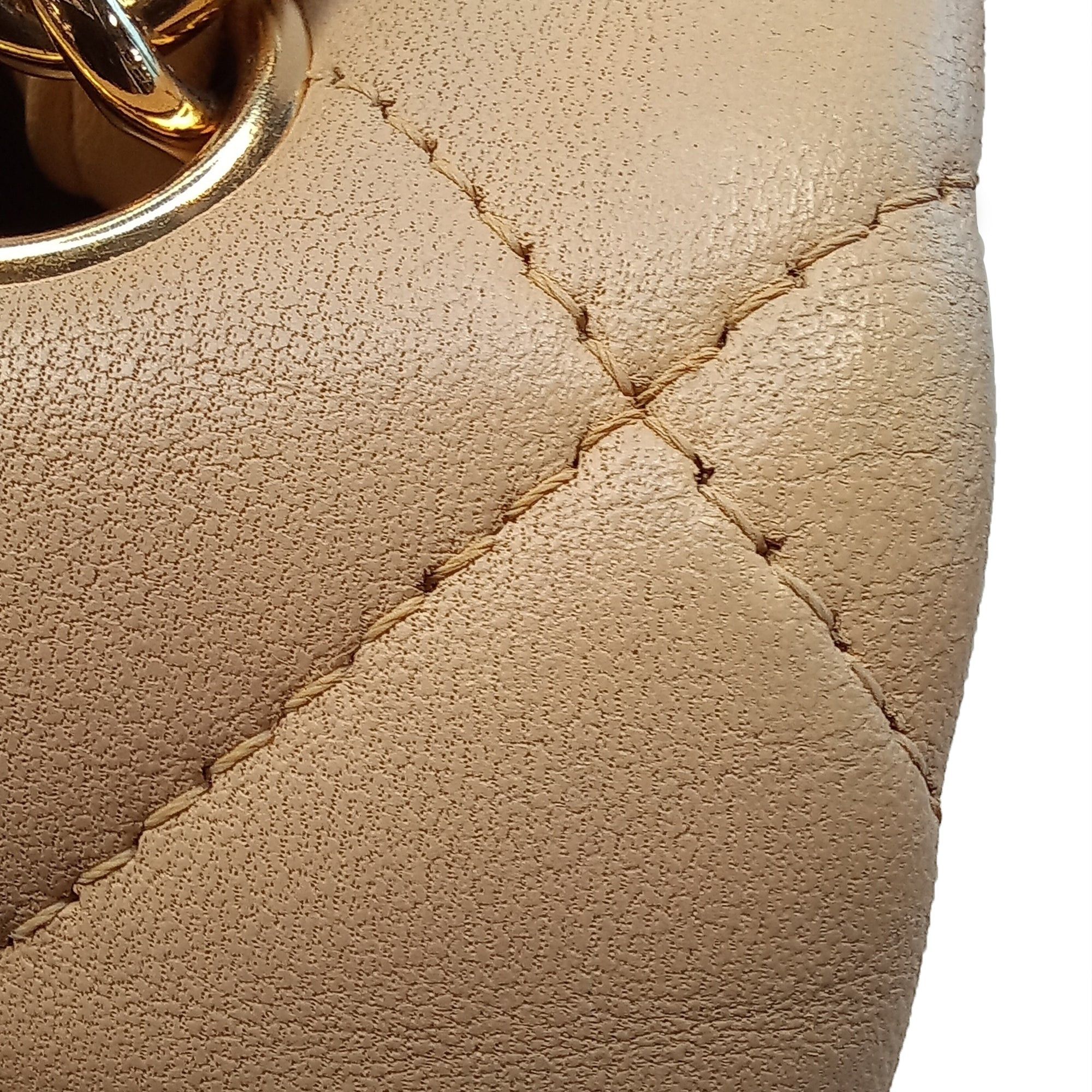 Chanel Chanel Jumbo Classic Lambskin Double Flap Brown Size ONE SIZE - 11 Thumbnail