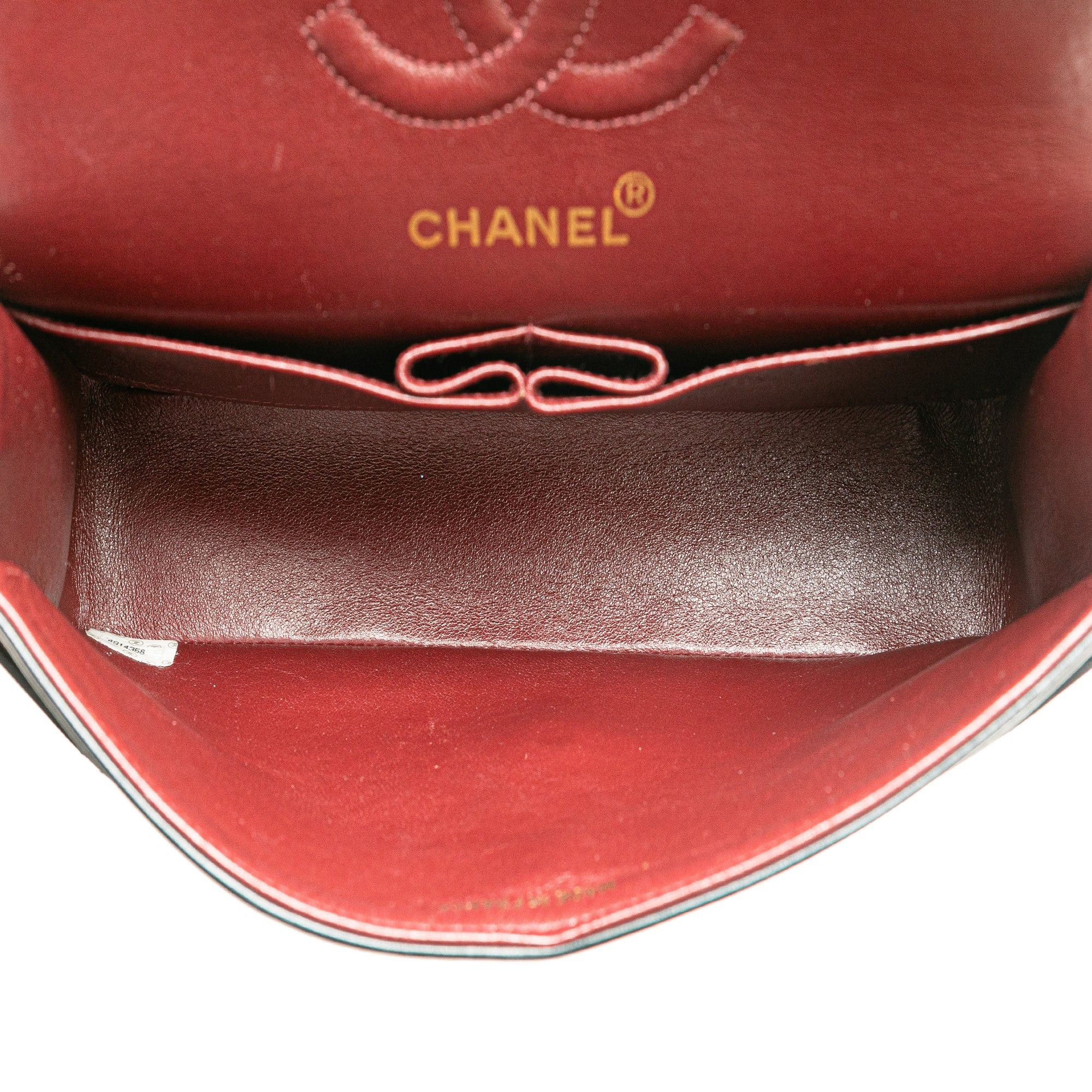 Chanel Chanel Small Classic Lambskin Double Flap Black Size ONE SIZE - 4 Thumbnail