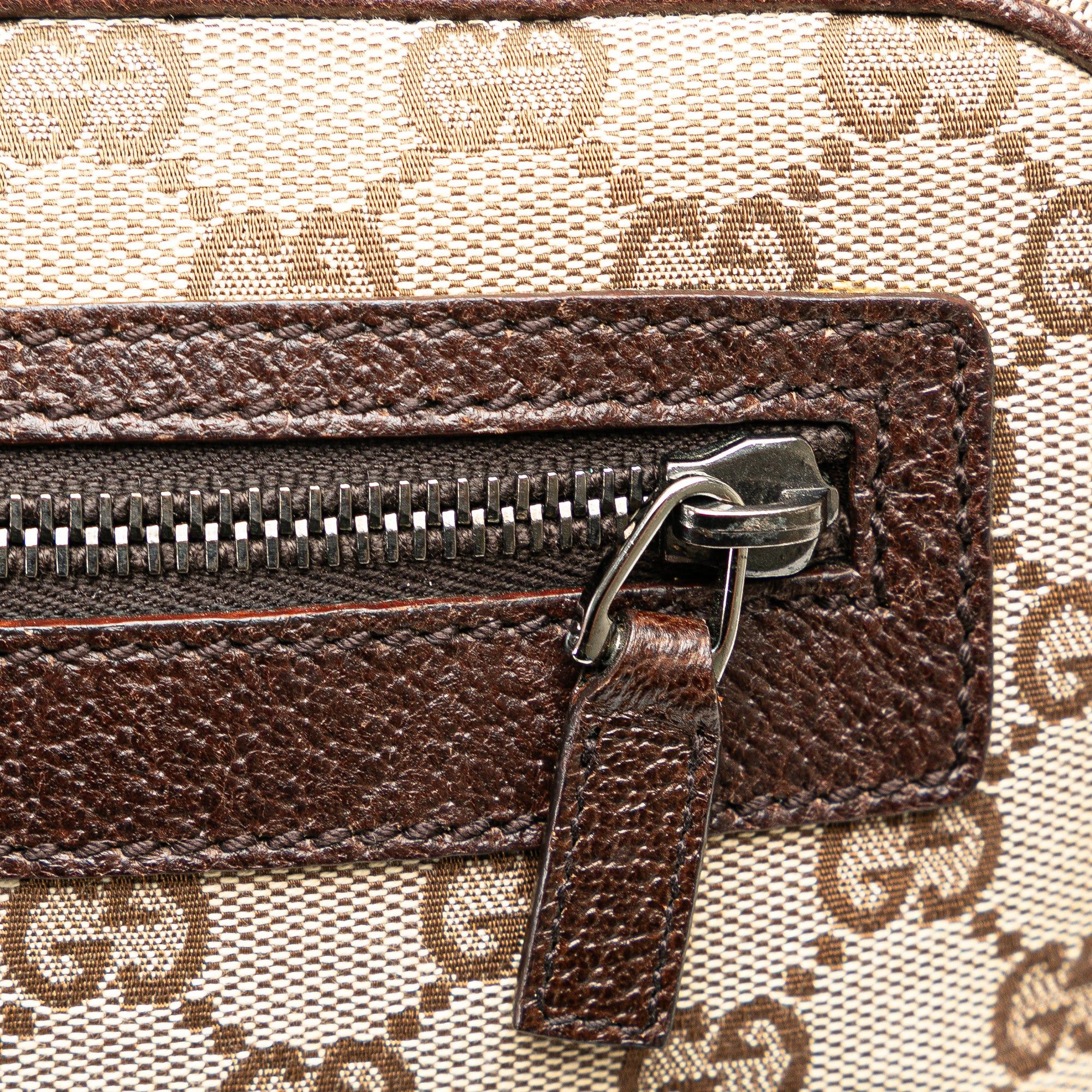 Gucci Gucci GG Canvas Crossbody Brown Size ONE SIZE - 8 Thumbnail